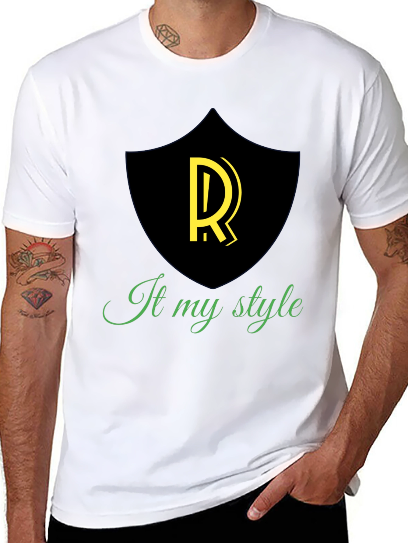 It My Style Graphic Tee - Black