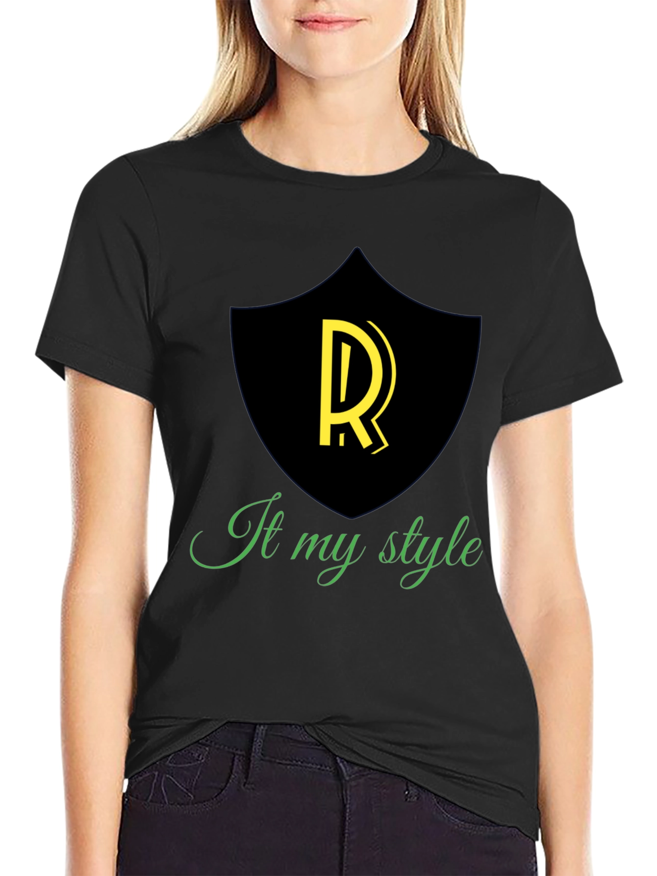 It My Style Graphic Tee - Black