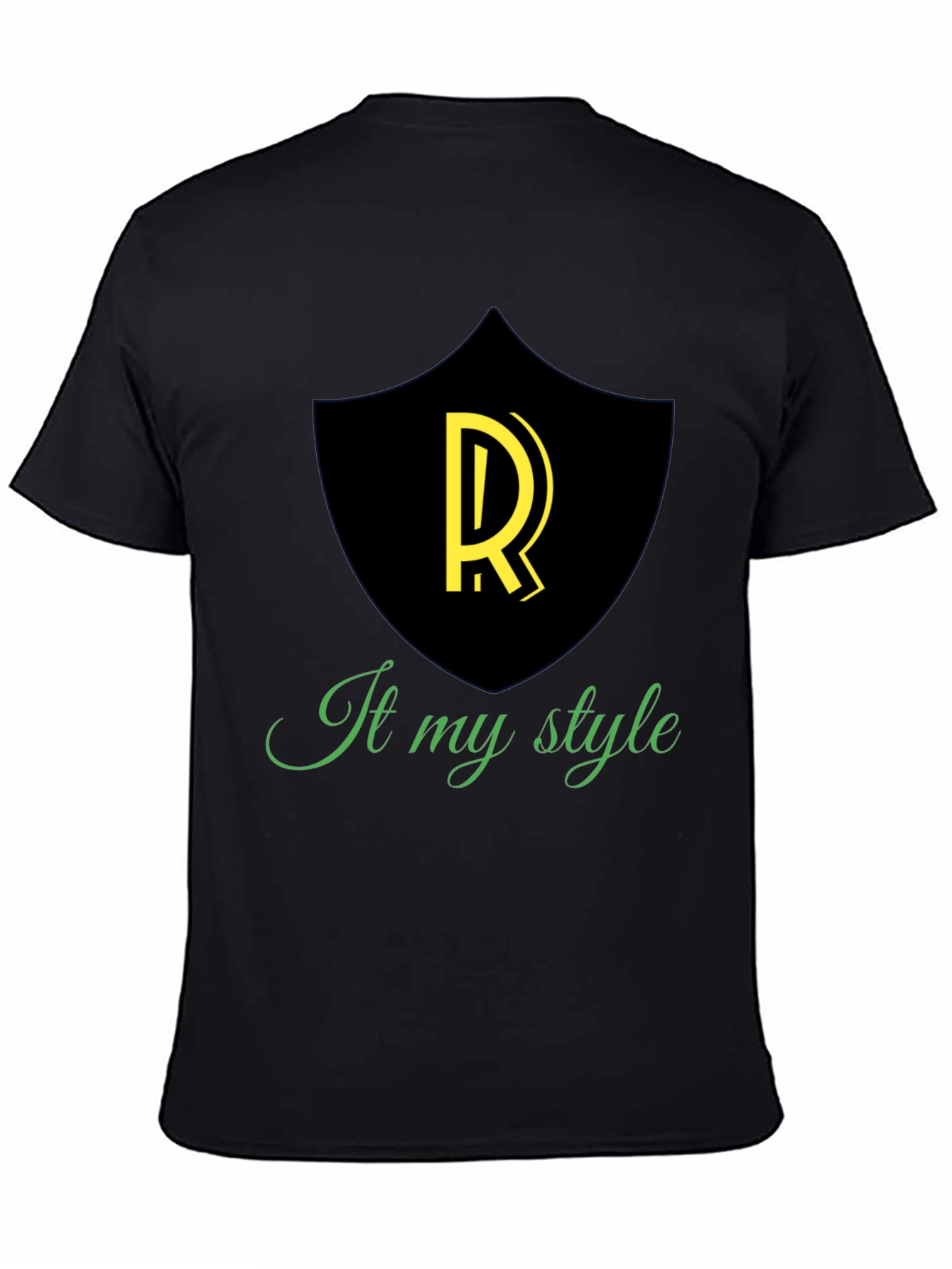 It My Style Graphic Tee - Black