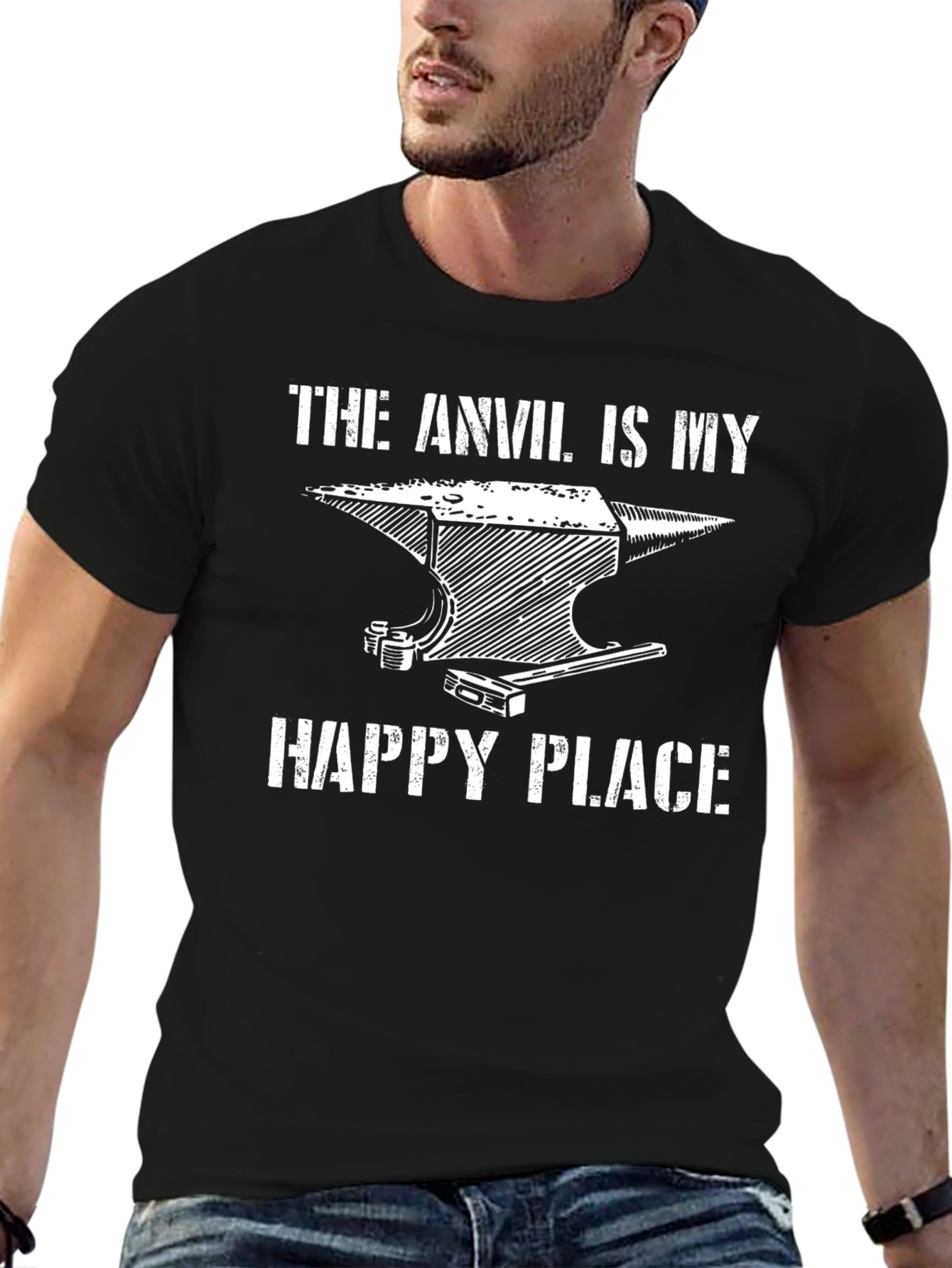 Anvil is My Happy Place Graphic T-Shirt