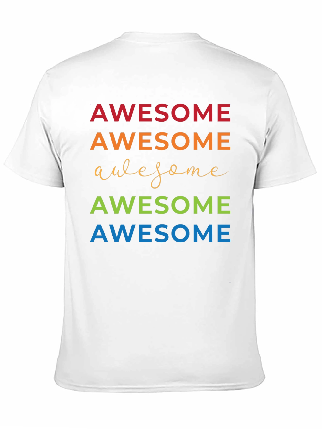 Awesome Graphic Tee - Stylish Mens Black T-Shirt