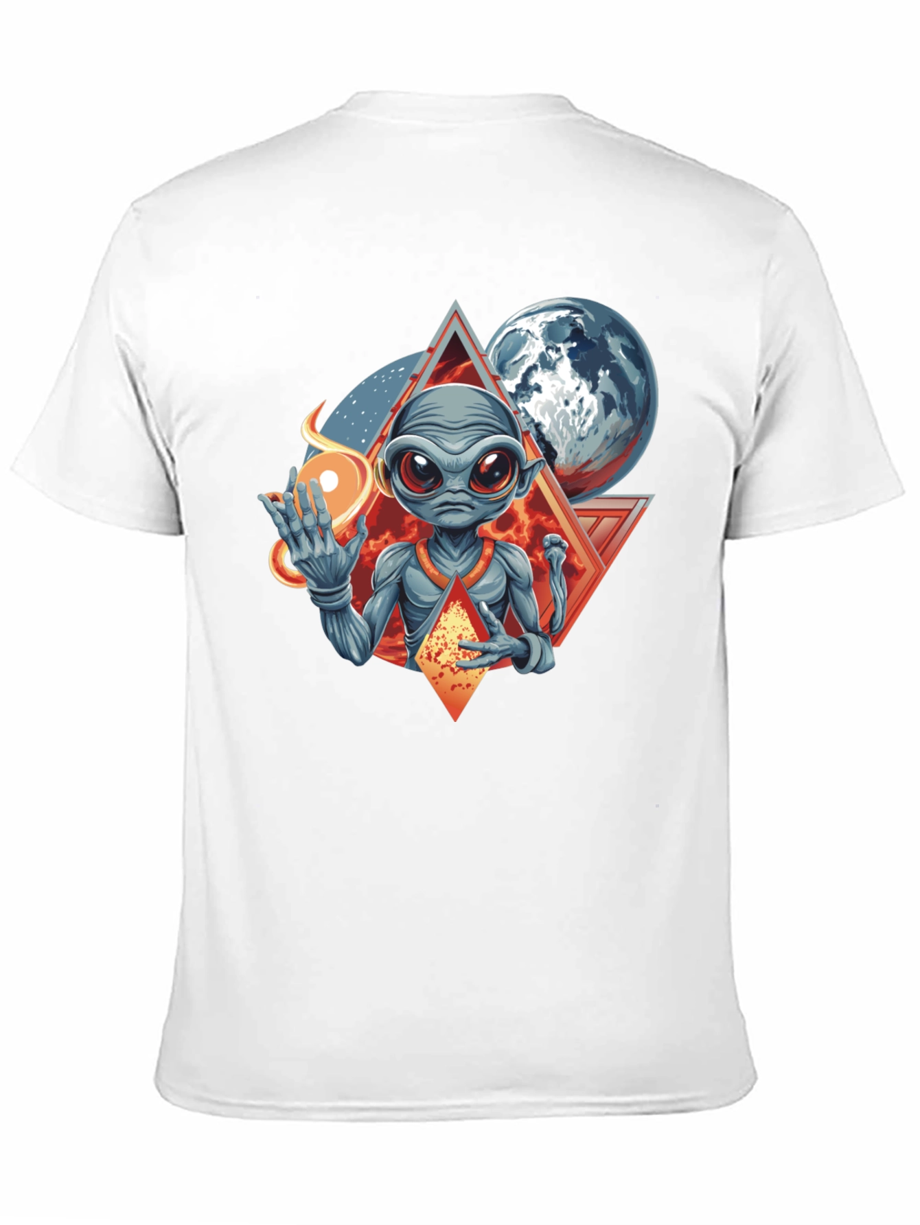 Alien Graphic Tee - Cosmic Design