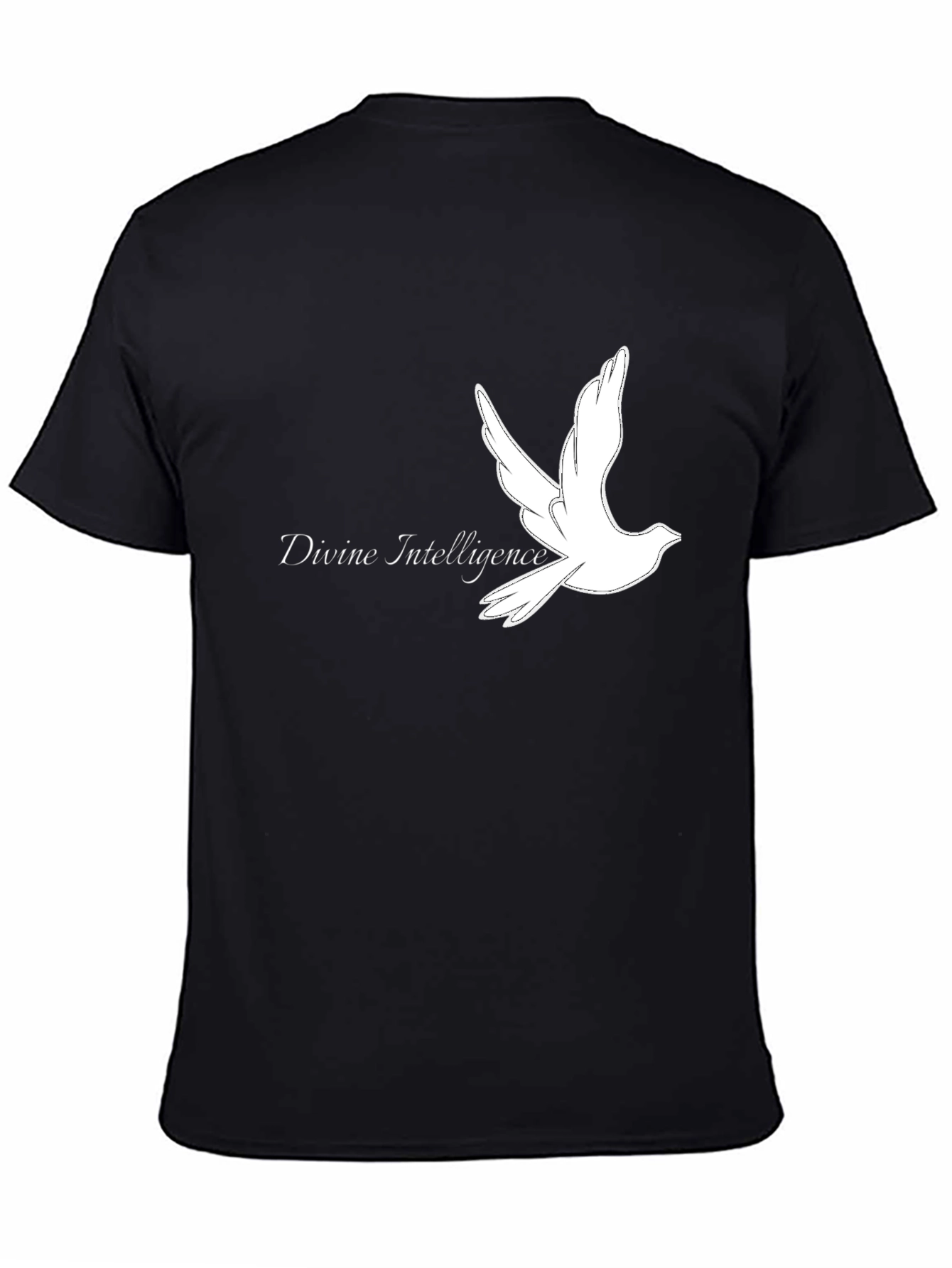 Divine Intelligence Dove Graphic T-Shirt - Stylish Menswear