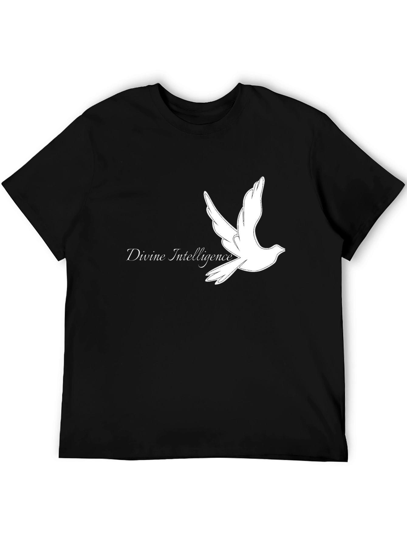 Divine Intelligence Dove Graphic T-Shirt - Stylish Menswear