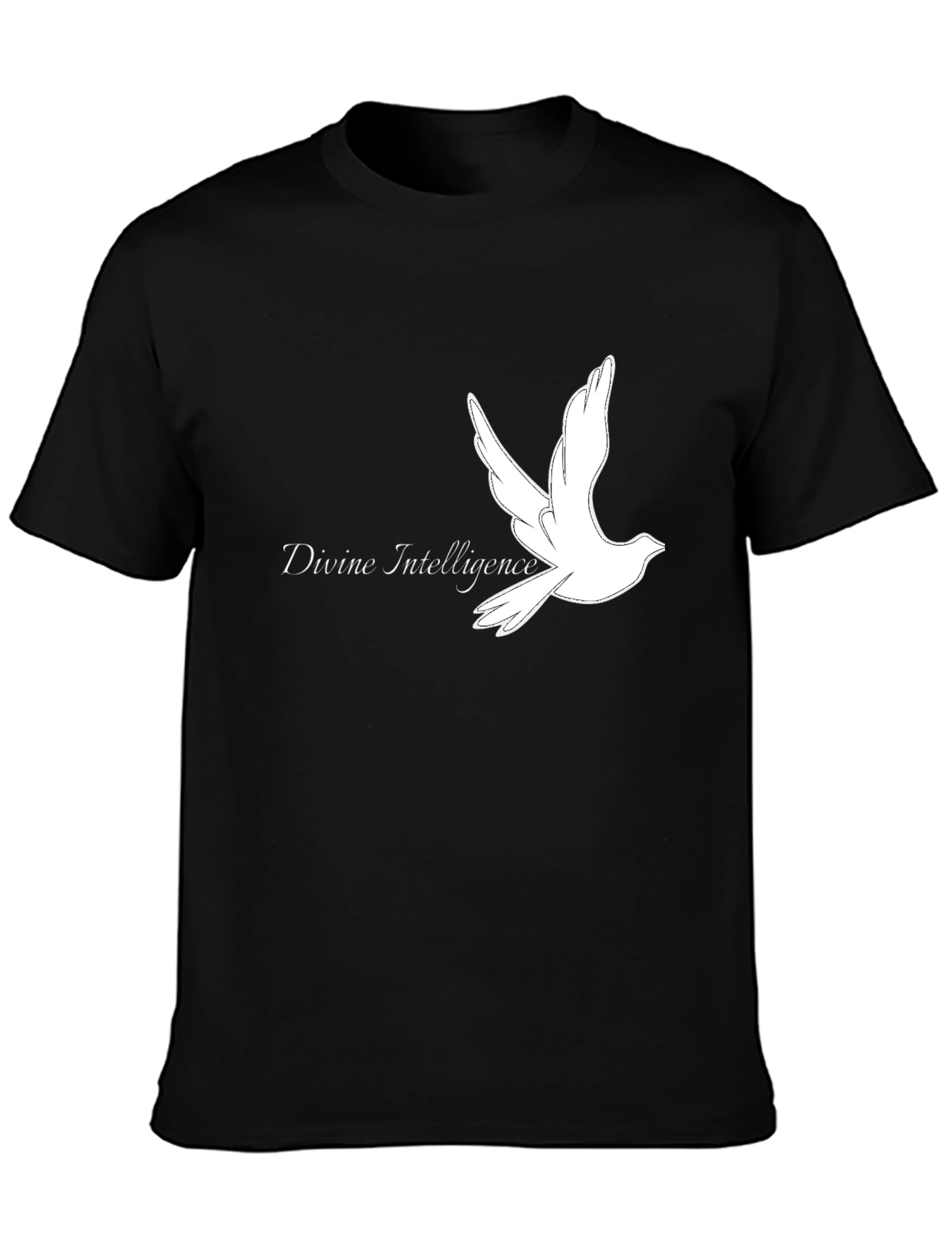Divine Intelligence Dove Graphic T-Shirt - Stylish Menswear