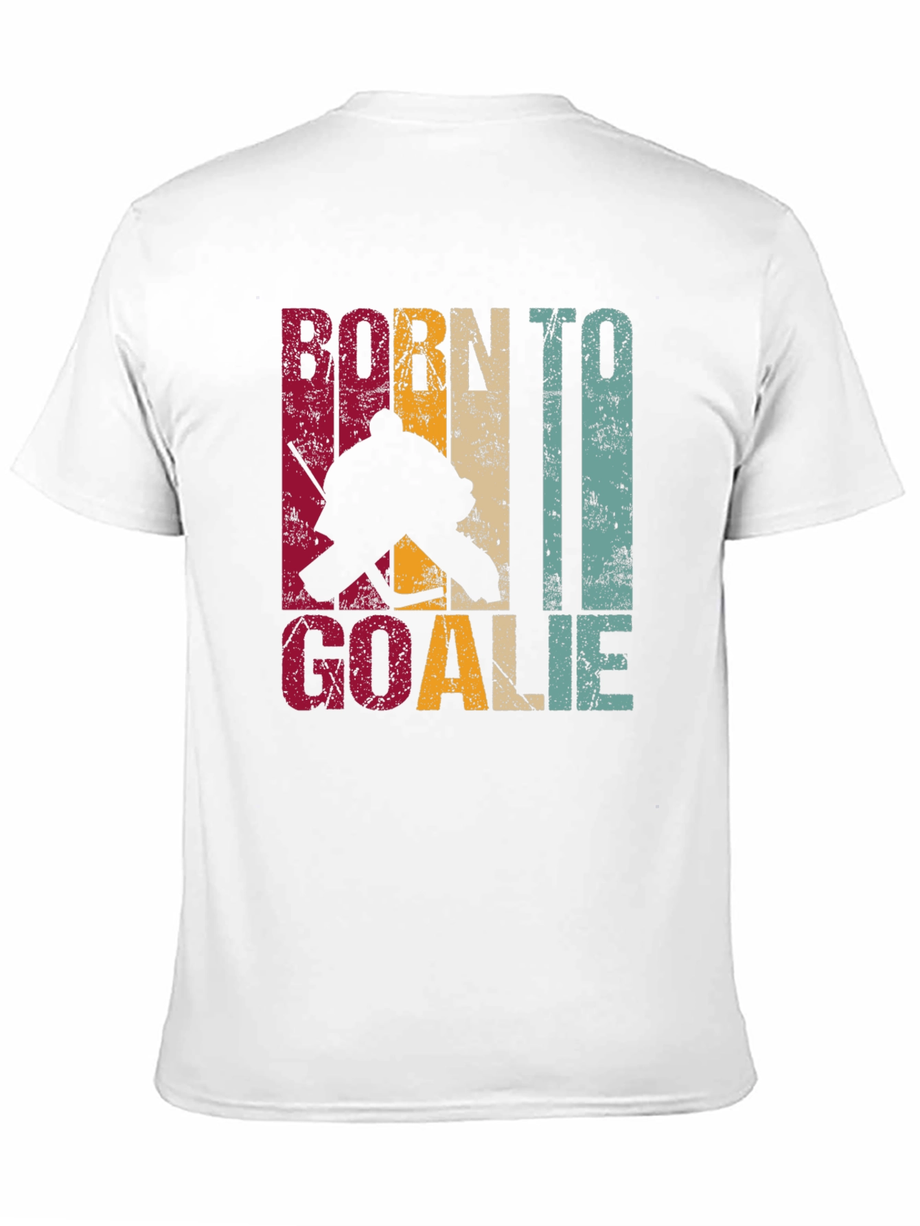 Born To Goalie Hockey T-Shirt