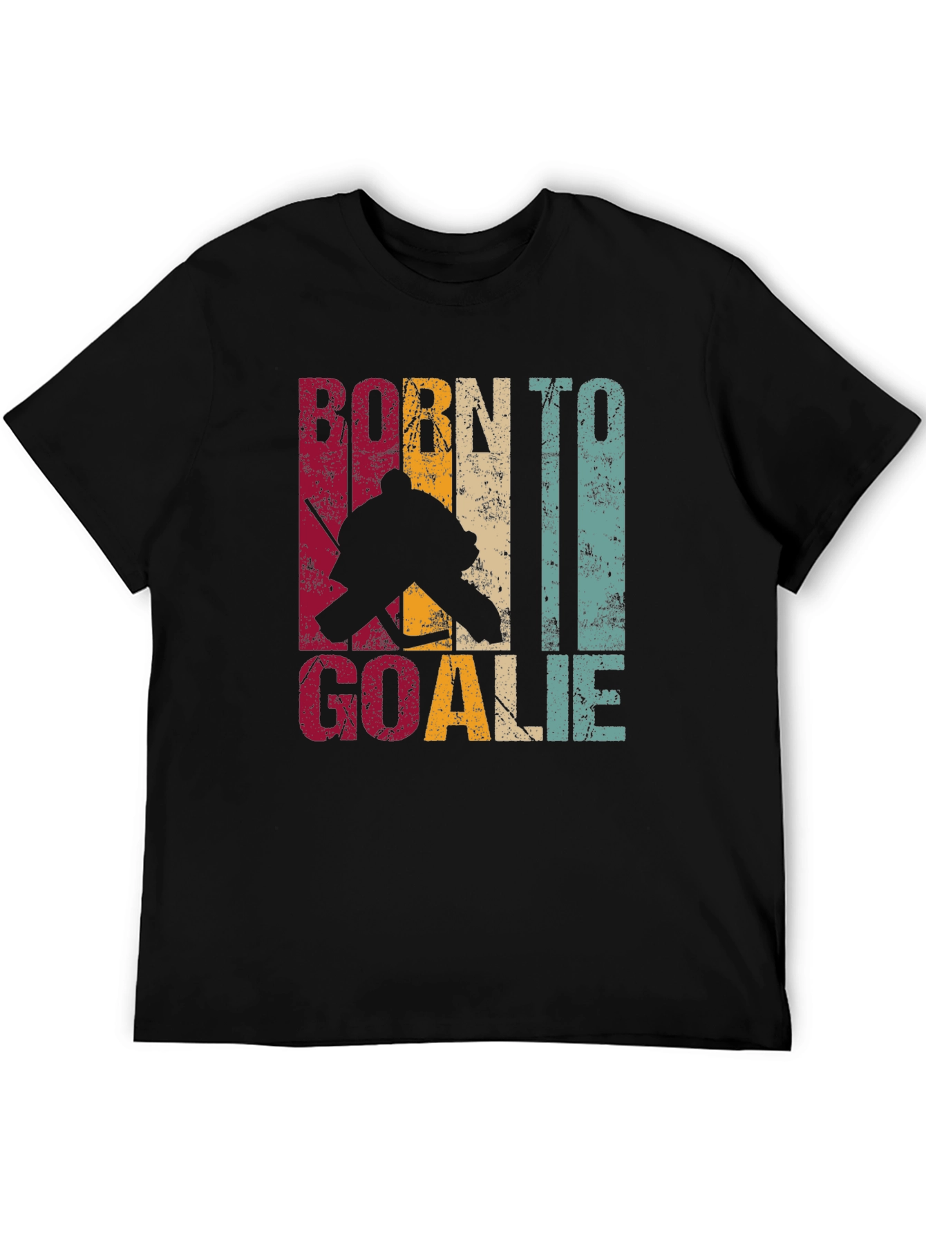 Born To Goalie Hockey T-Shirt