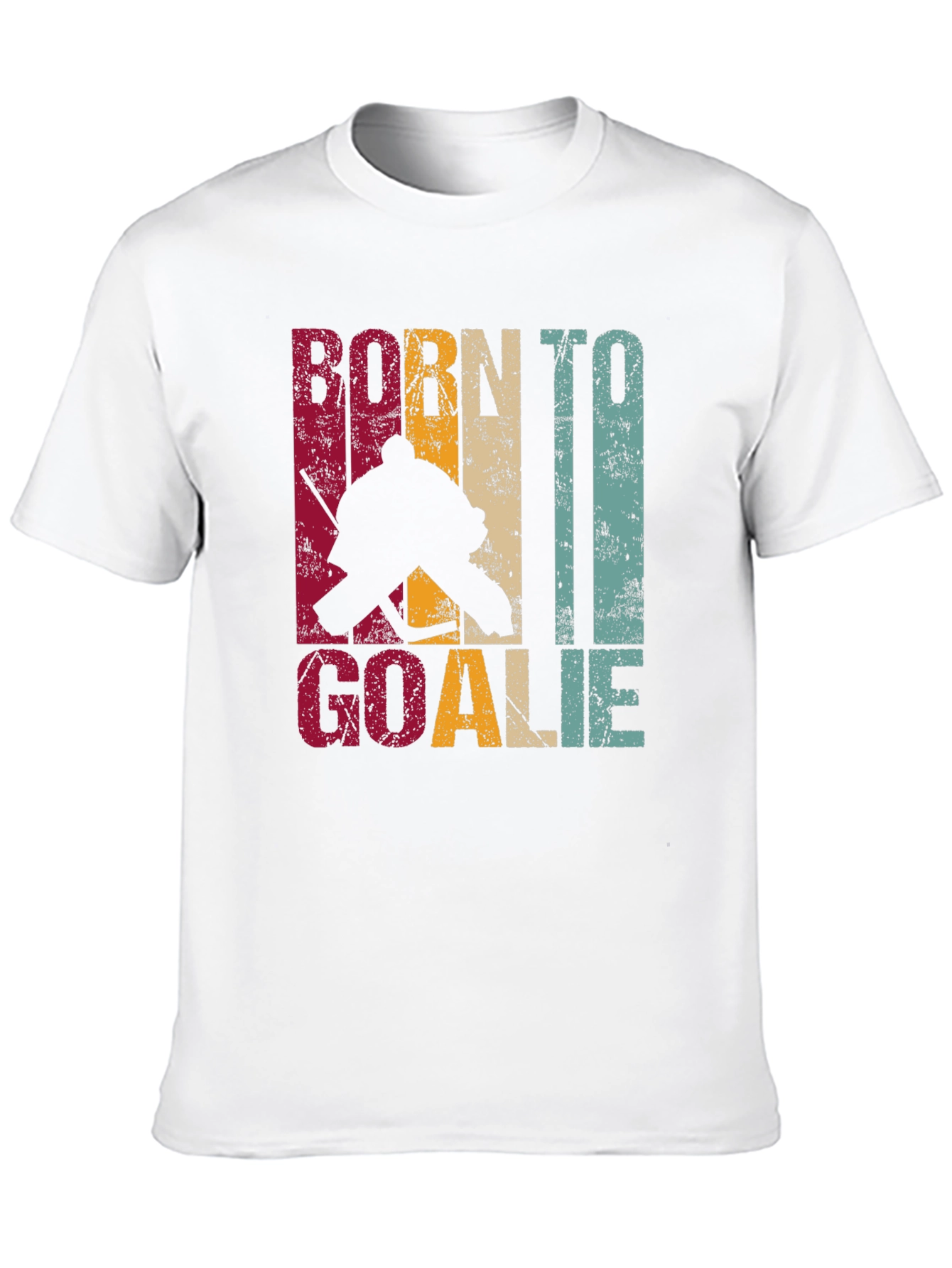 Born To Goalie Hockey T-Shirt