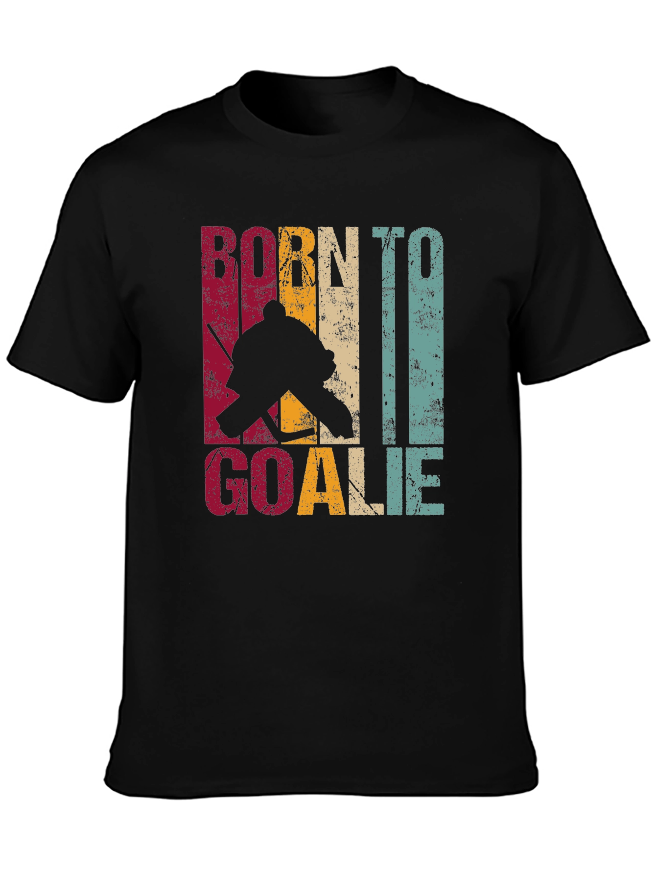 Born To Goalie Hockey T-Shirt