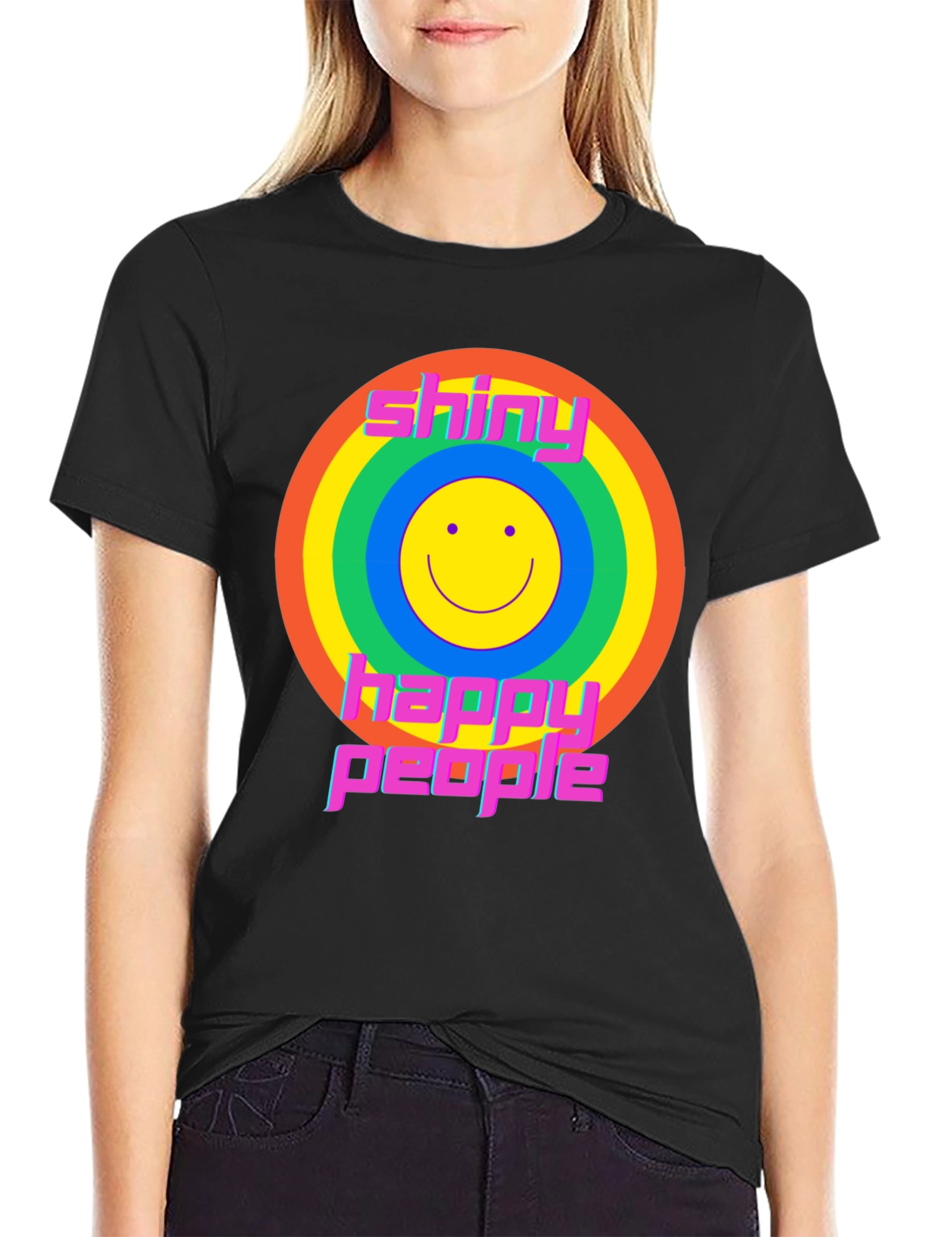 Shiny Happy People Graphic T-Shirt