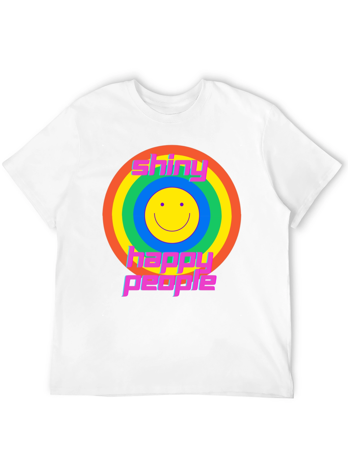 Shiny Happy People Graphic T-Shirt