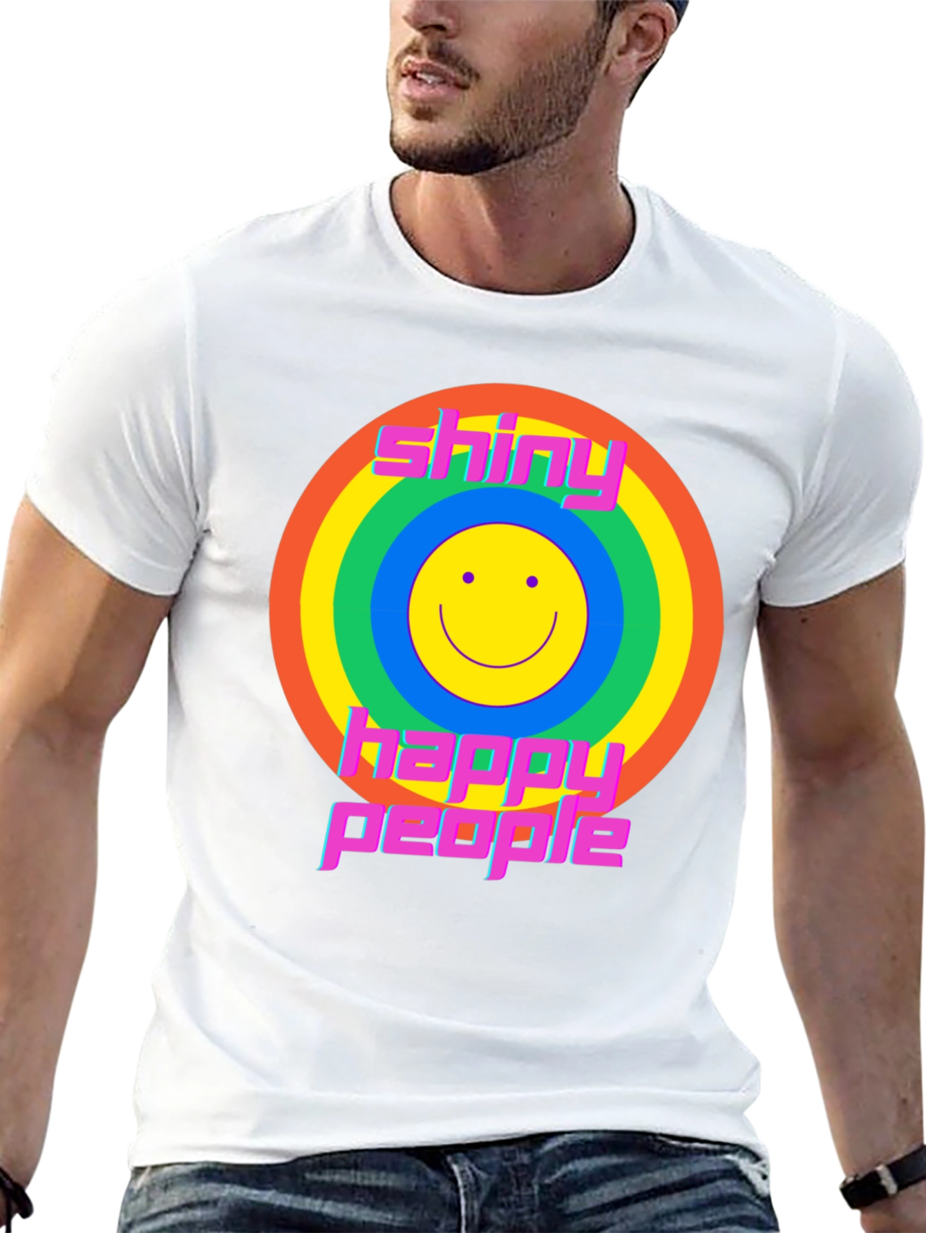 Shiny Happy People Graphic T-Shirt