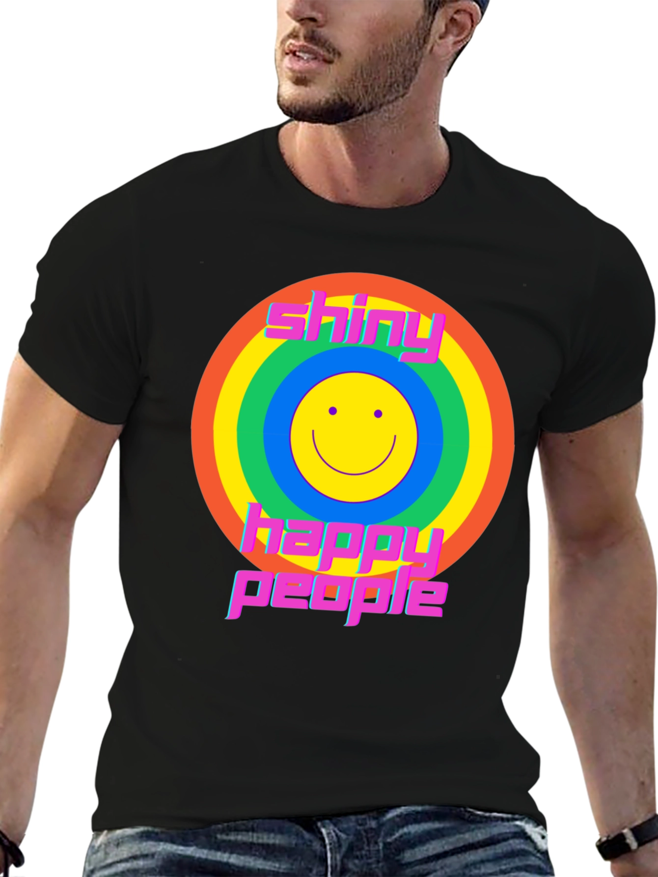 Shiny Happy People Graphic T-Shirt