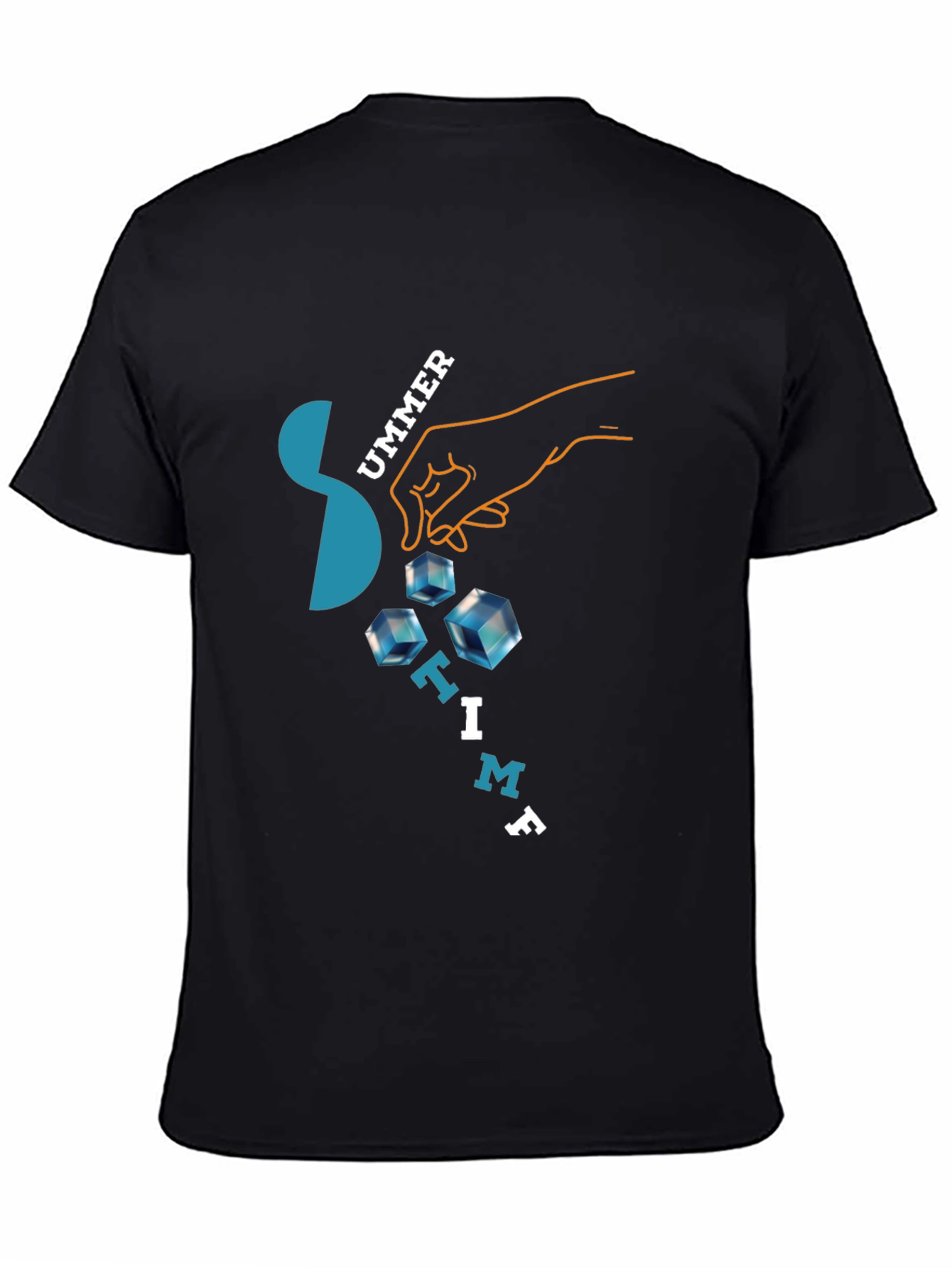 Summer Time Graphic Tee - Cool Ice Design