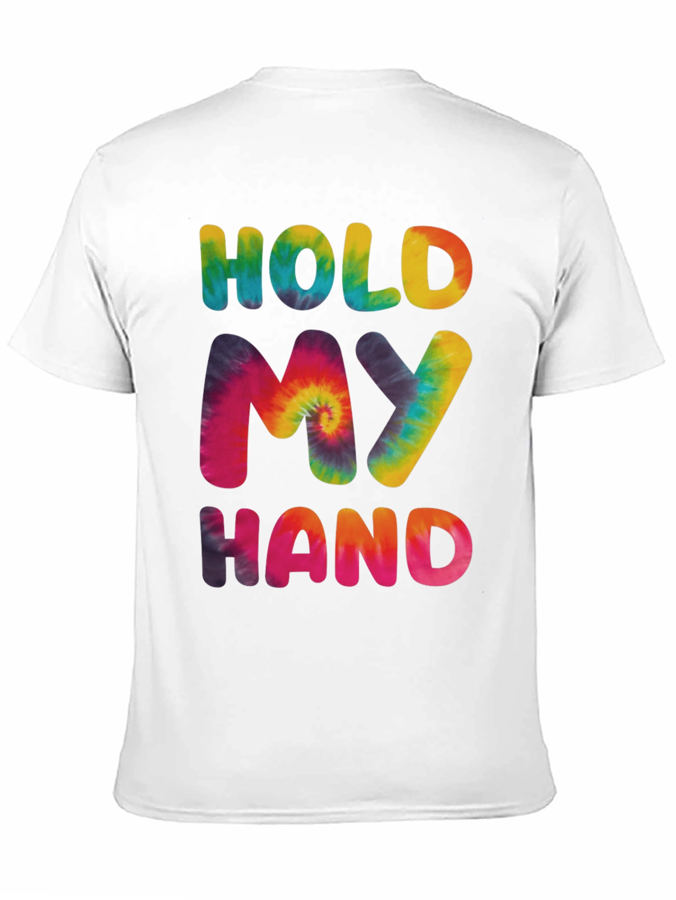 Tie-Dye Hold My Hand Graphic Tee