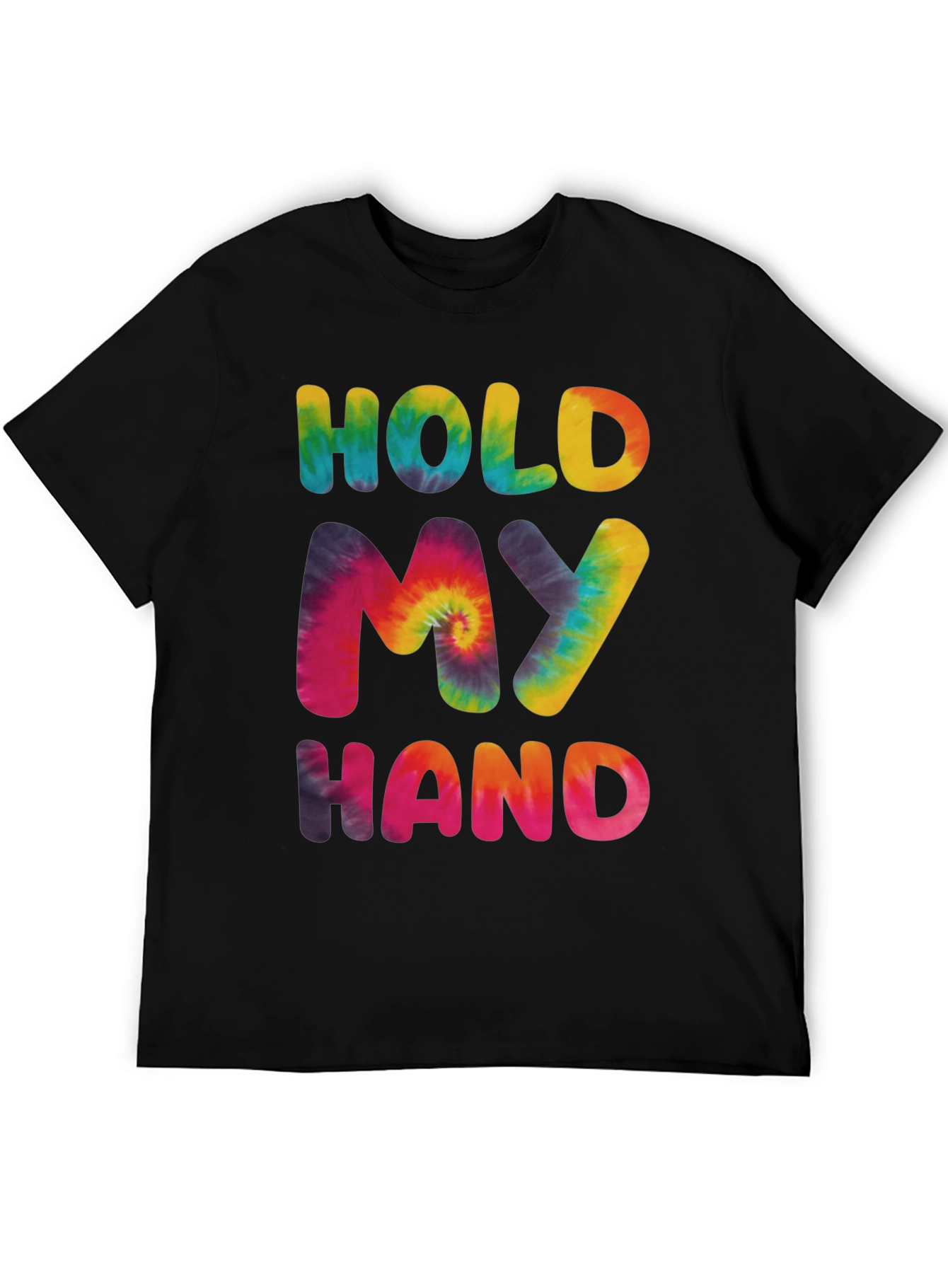 Tie-Dye Hold My Hand Graphic Tee