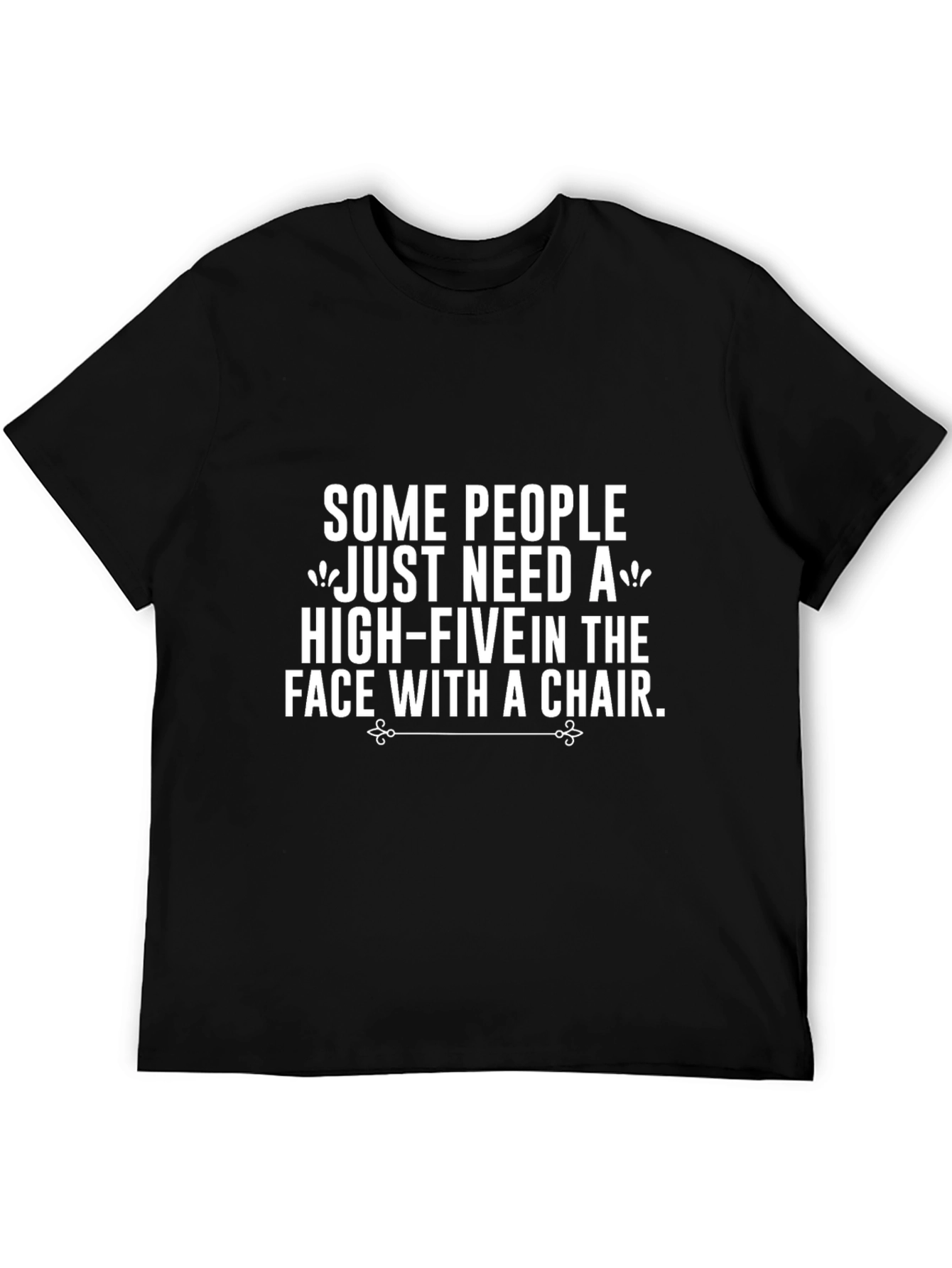 Funny High-Five In The Face With A Chair T-Shirt