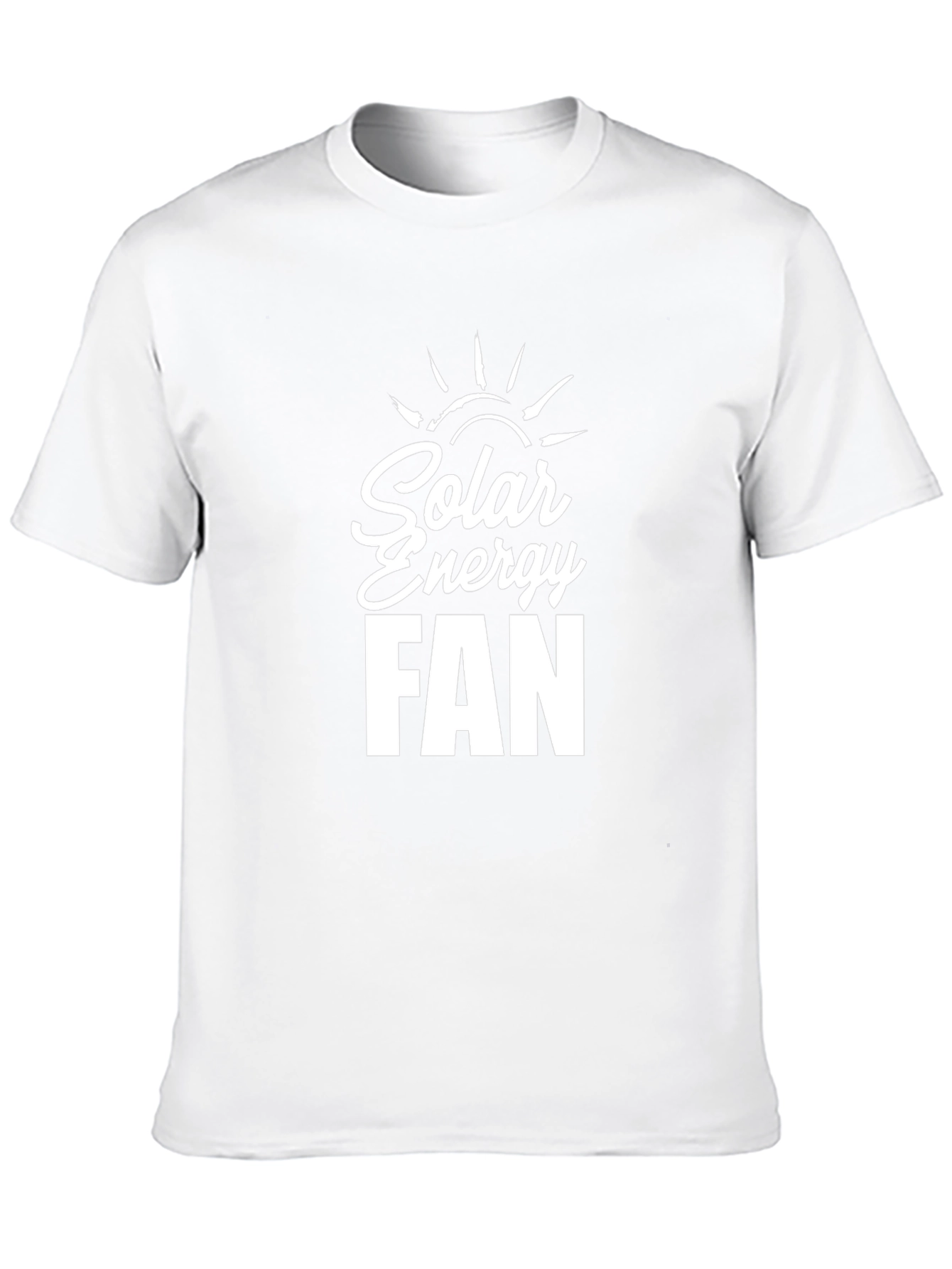 Solar Energy Fan Black T-Shirt