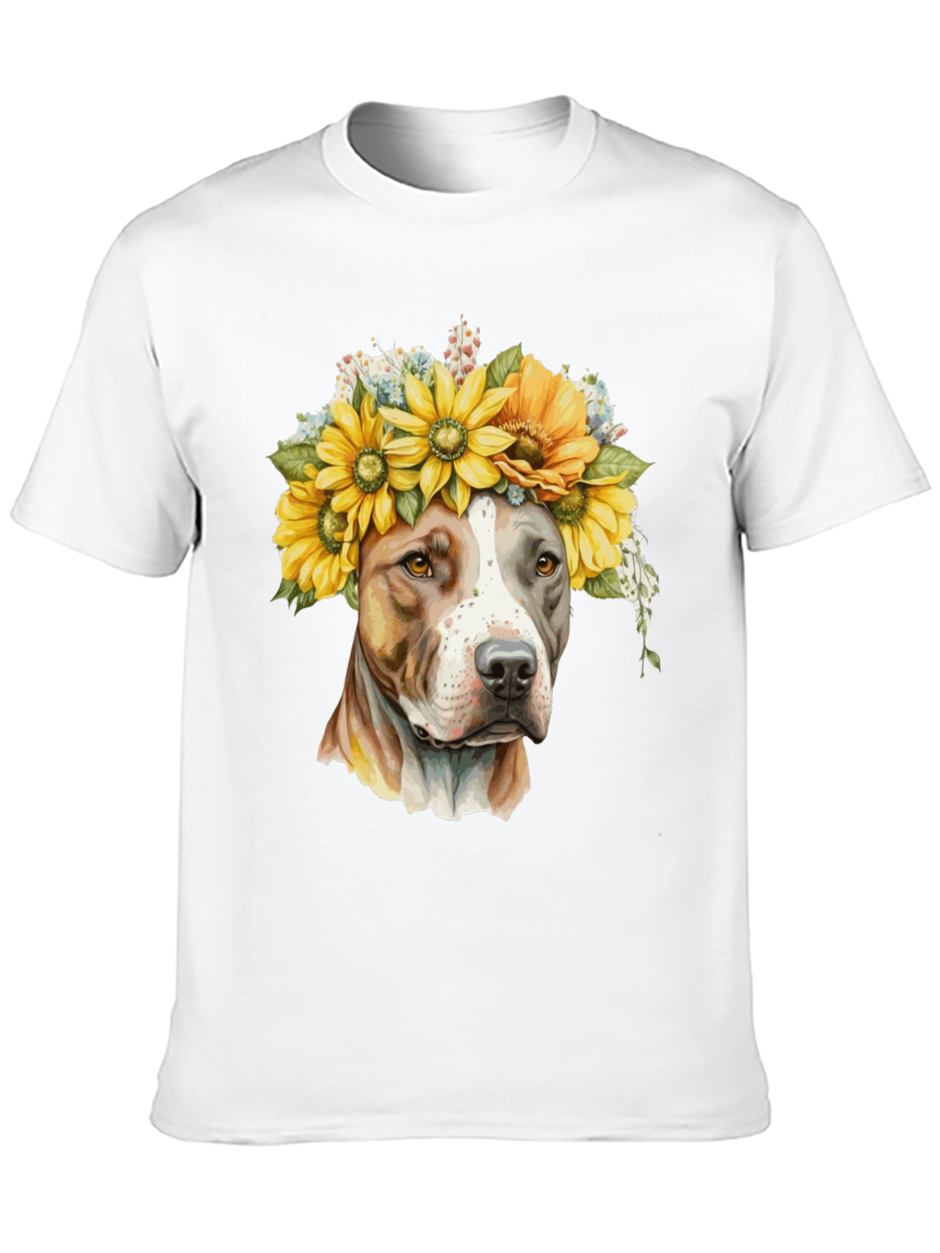 Sunflower Pitbull T-Shirt