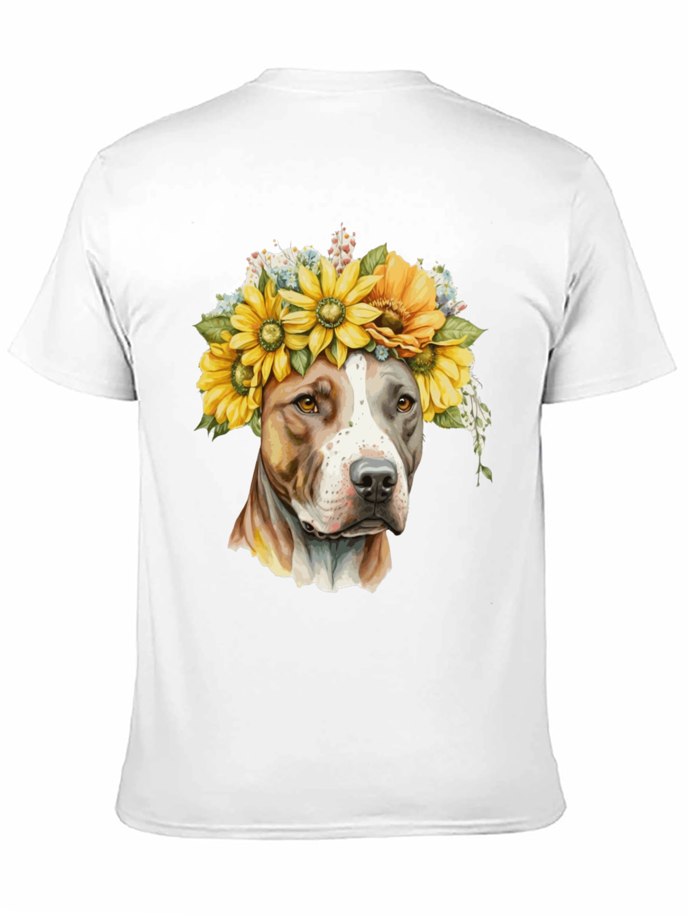 Sunflower Pitbull T-Shirt