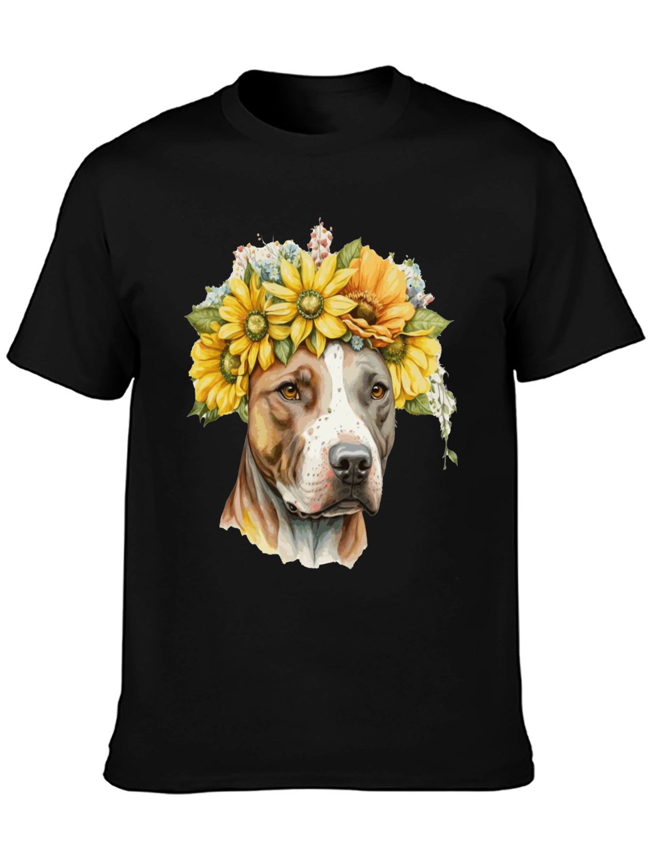 Sunflower Pitbull T-Shirt