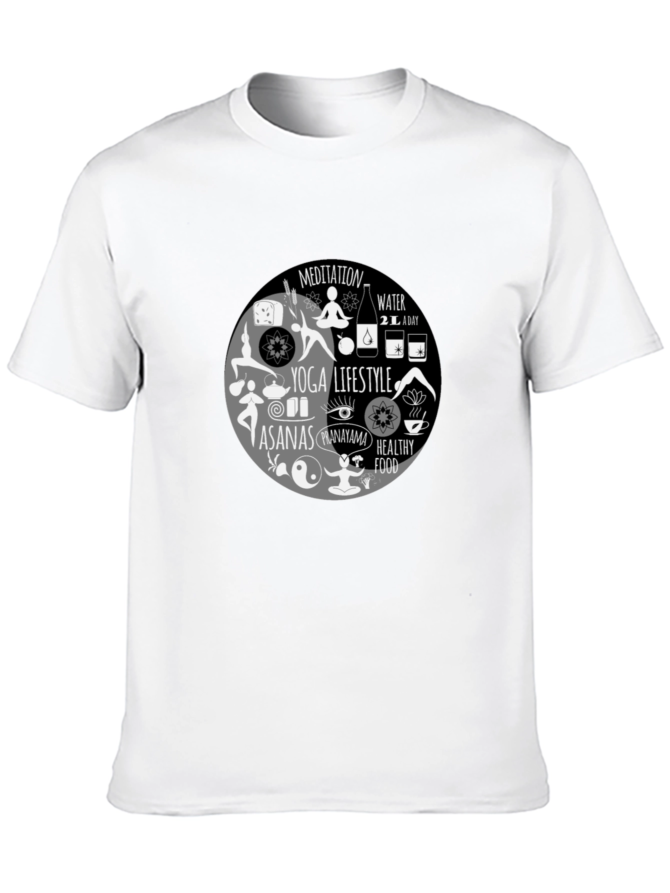 Yoga Lifestyle T-Shirt - Meditation Healthy Living