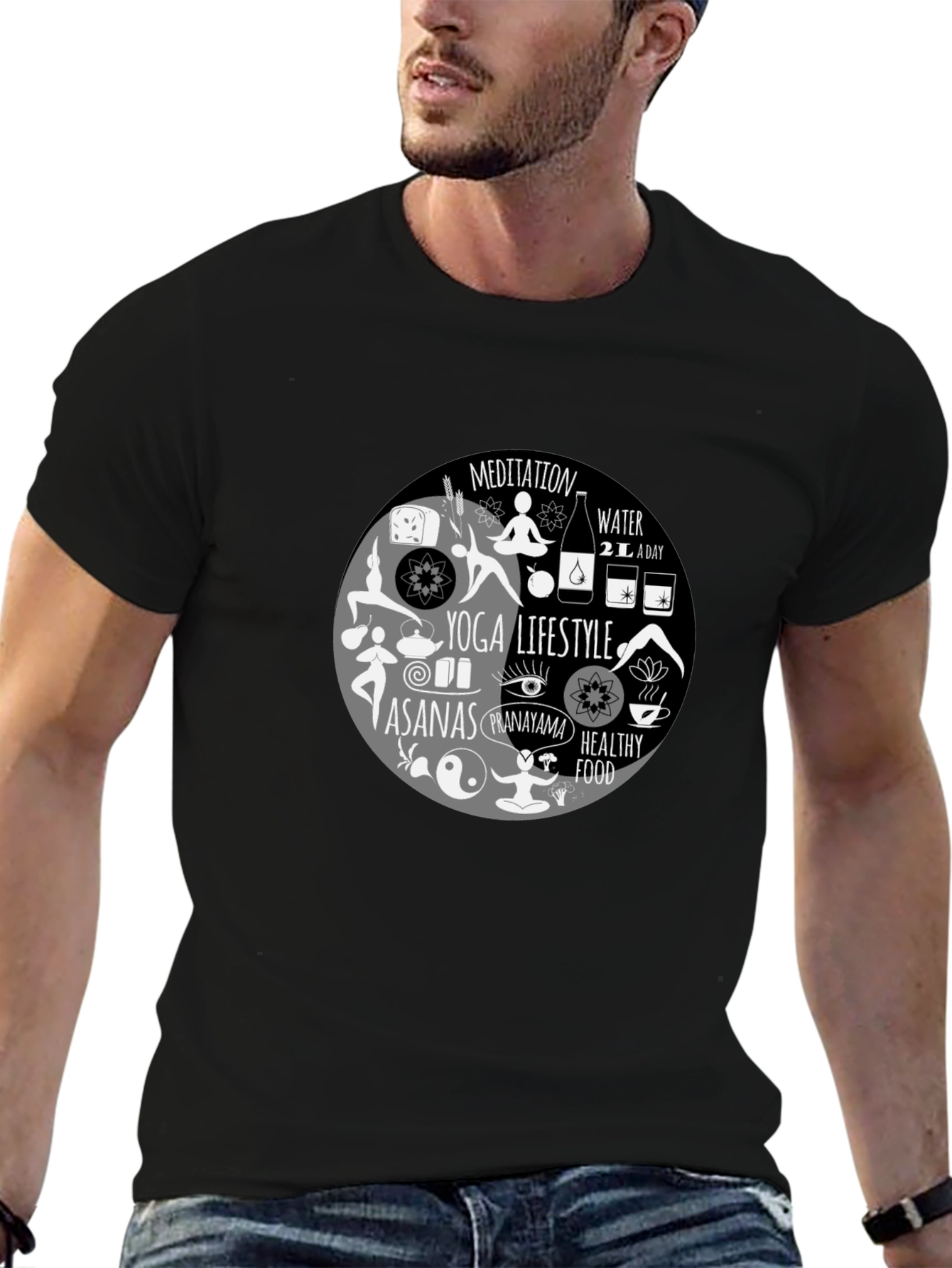 Yoga Lifestyle T-Shirt - Meditation Healthy Living