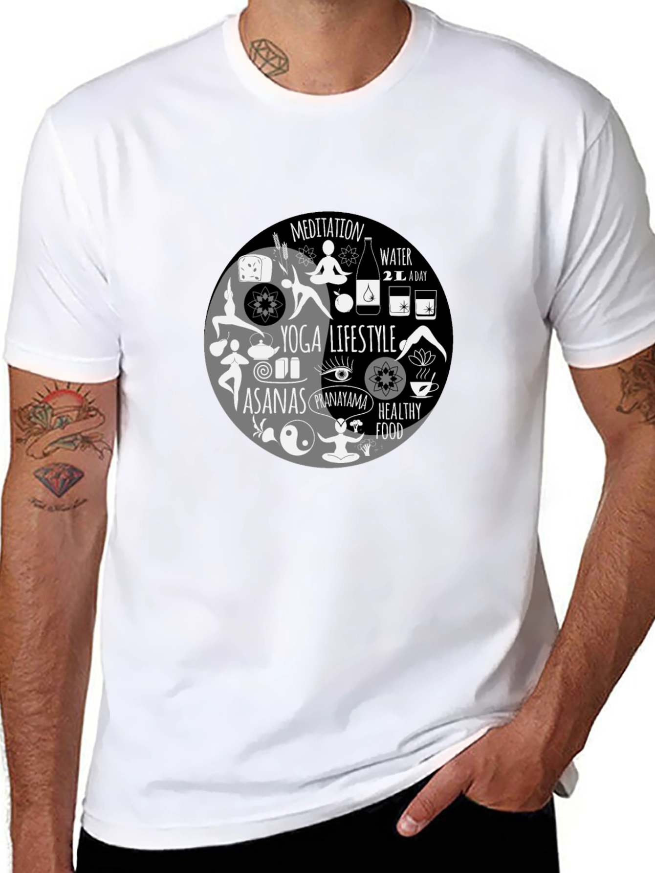 Yoga Lifestyle T-Shirt - Meditation Healthy Living