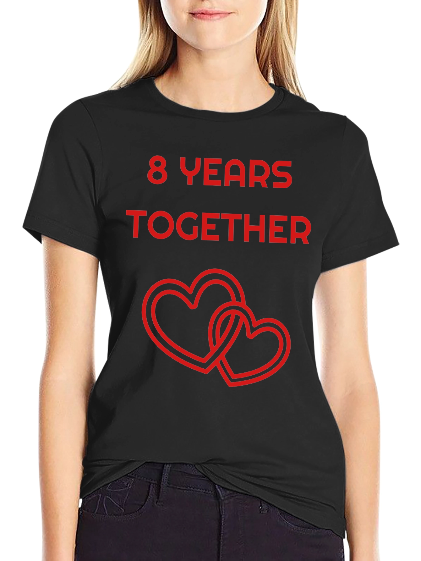 8 Years Together Anniversary T-Shirt