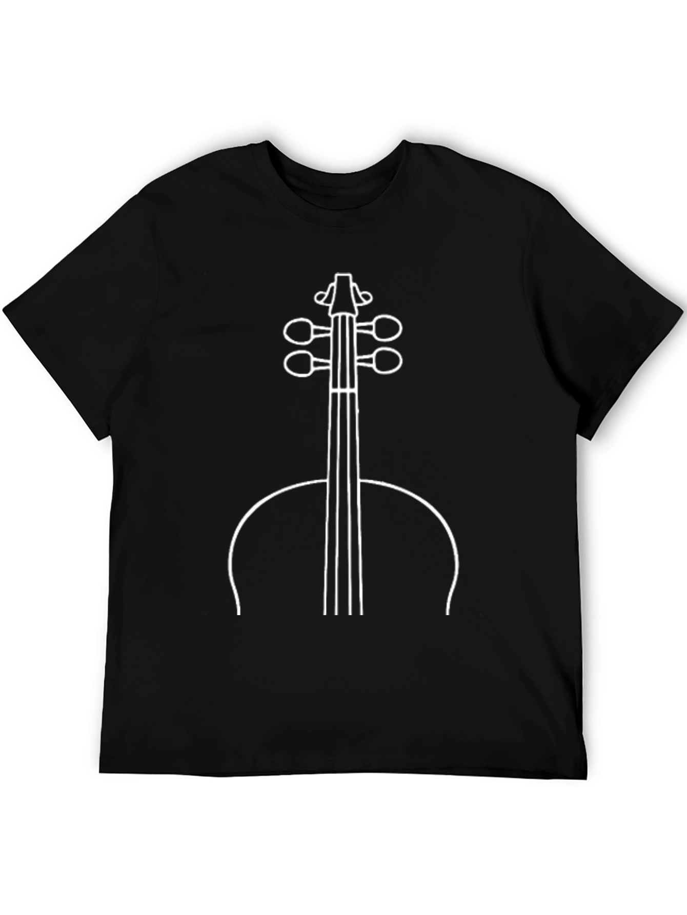 Cello Graphic Tee - Music Lover T-Shirt
