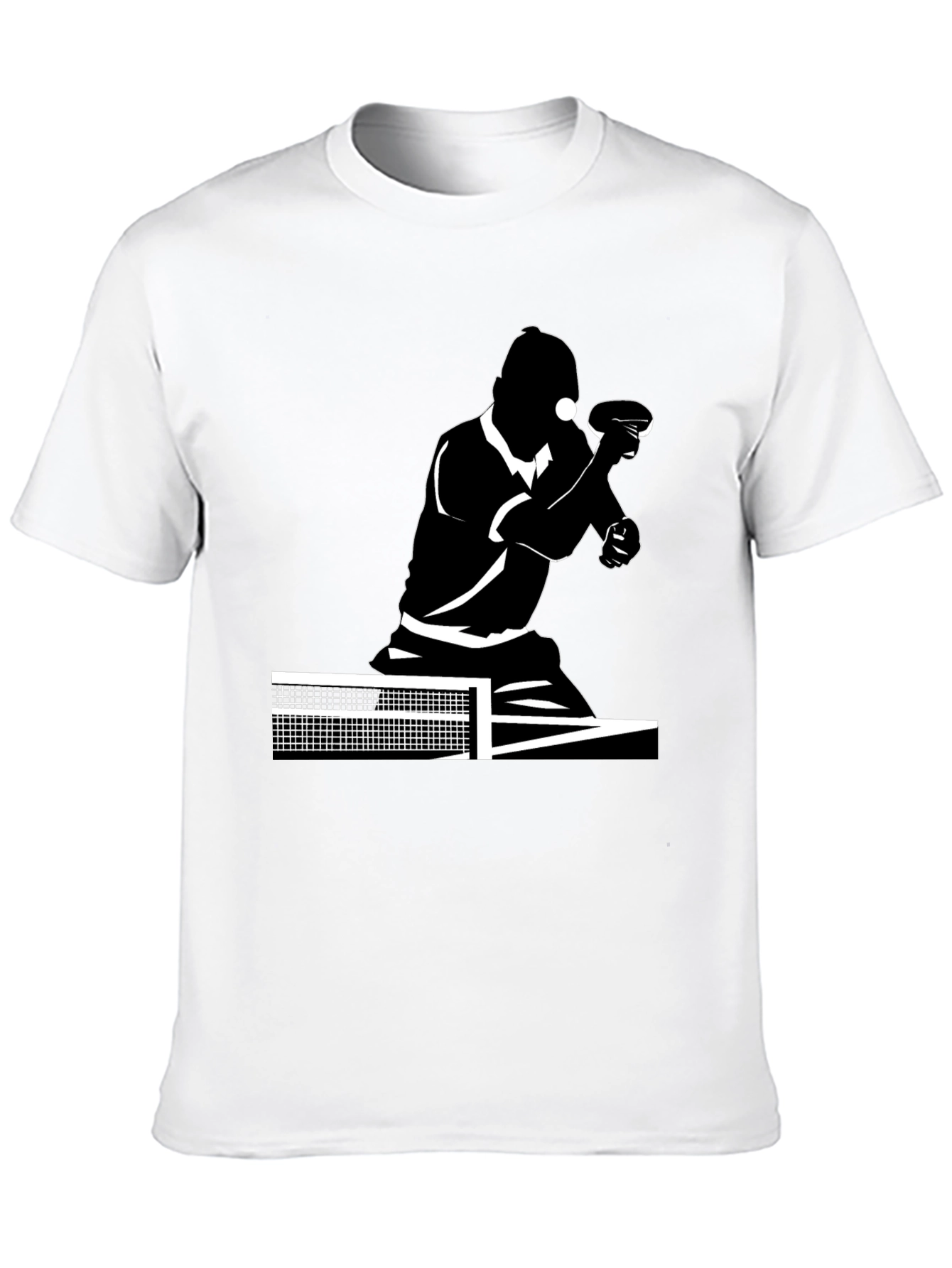 Table Tennis Player Graphic T-Shirt