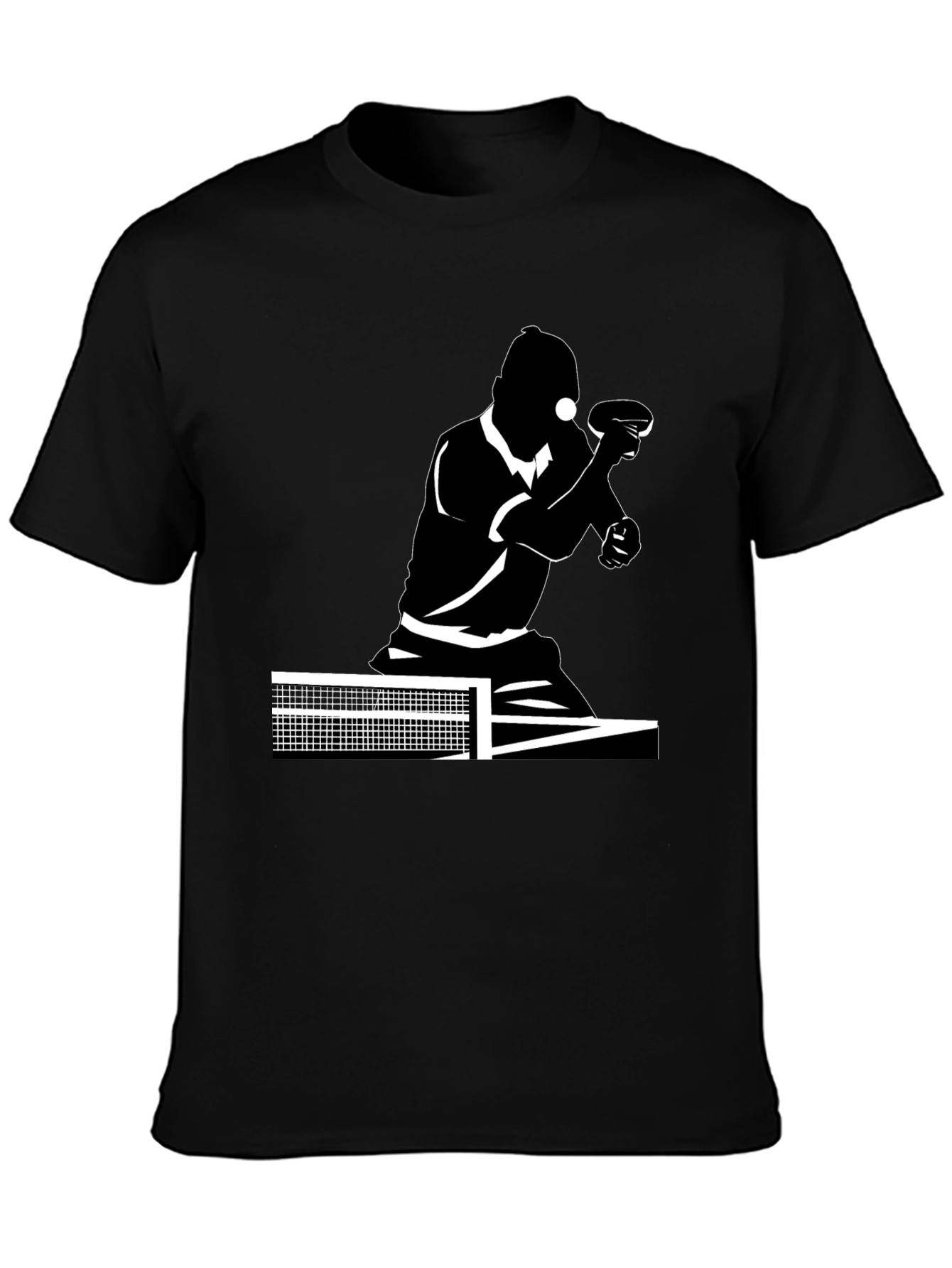Table Tennis Player Graphic T-Shirt