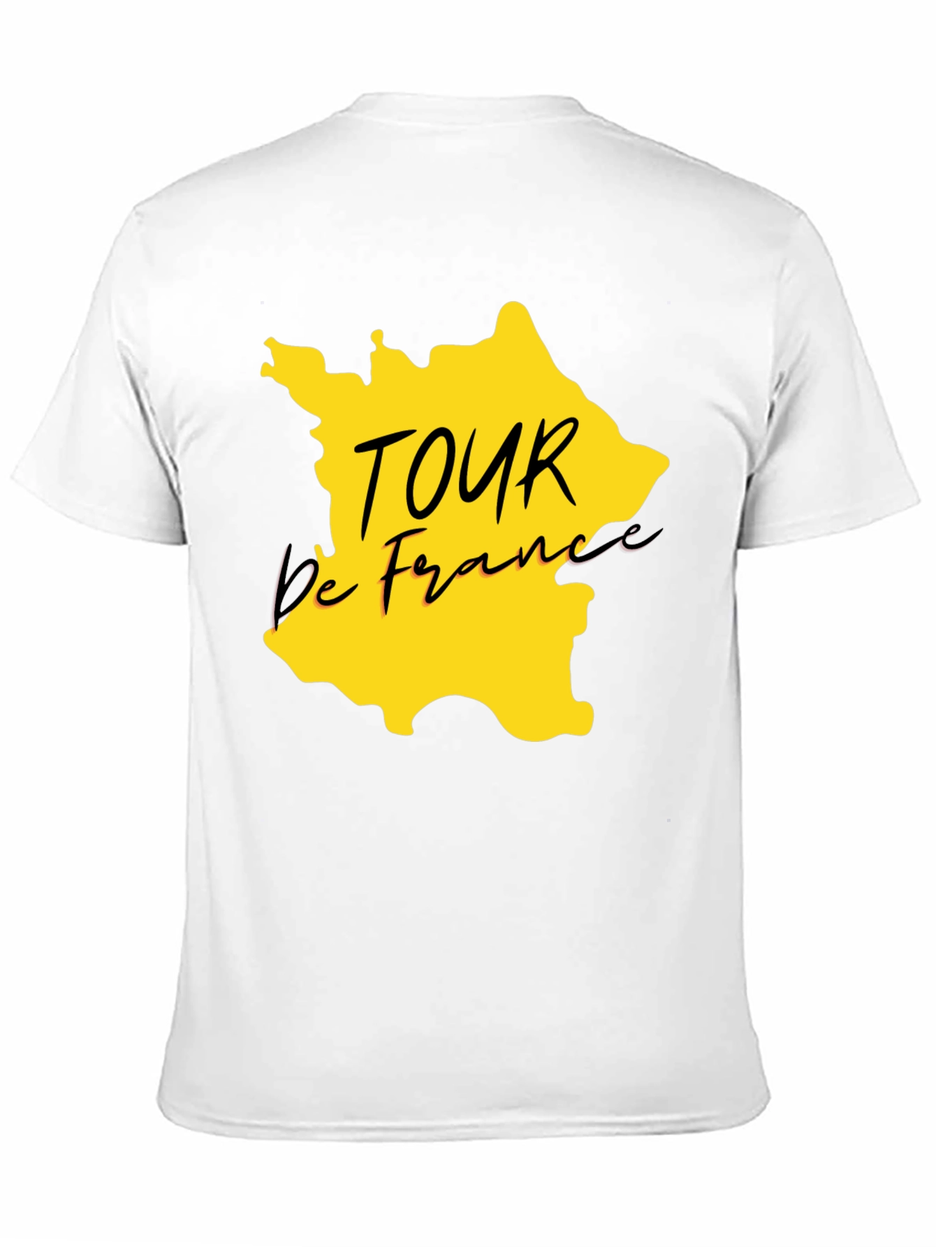 Tour de France Graphic T-Shirt - Black Cotton Tee