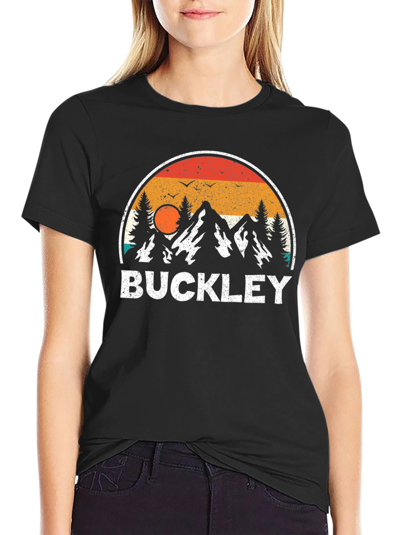 Buckley Retro Mountain Graphic T-Shirt