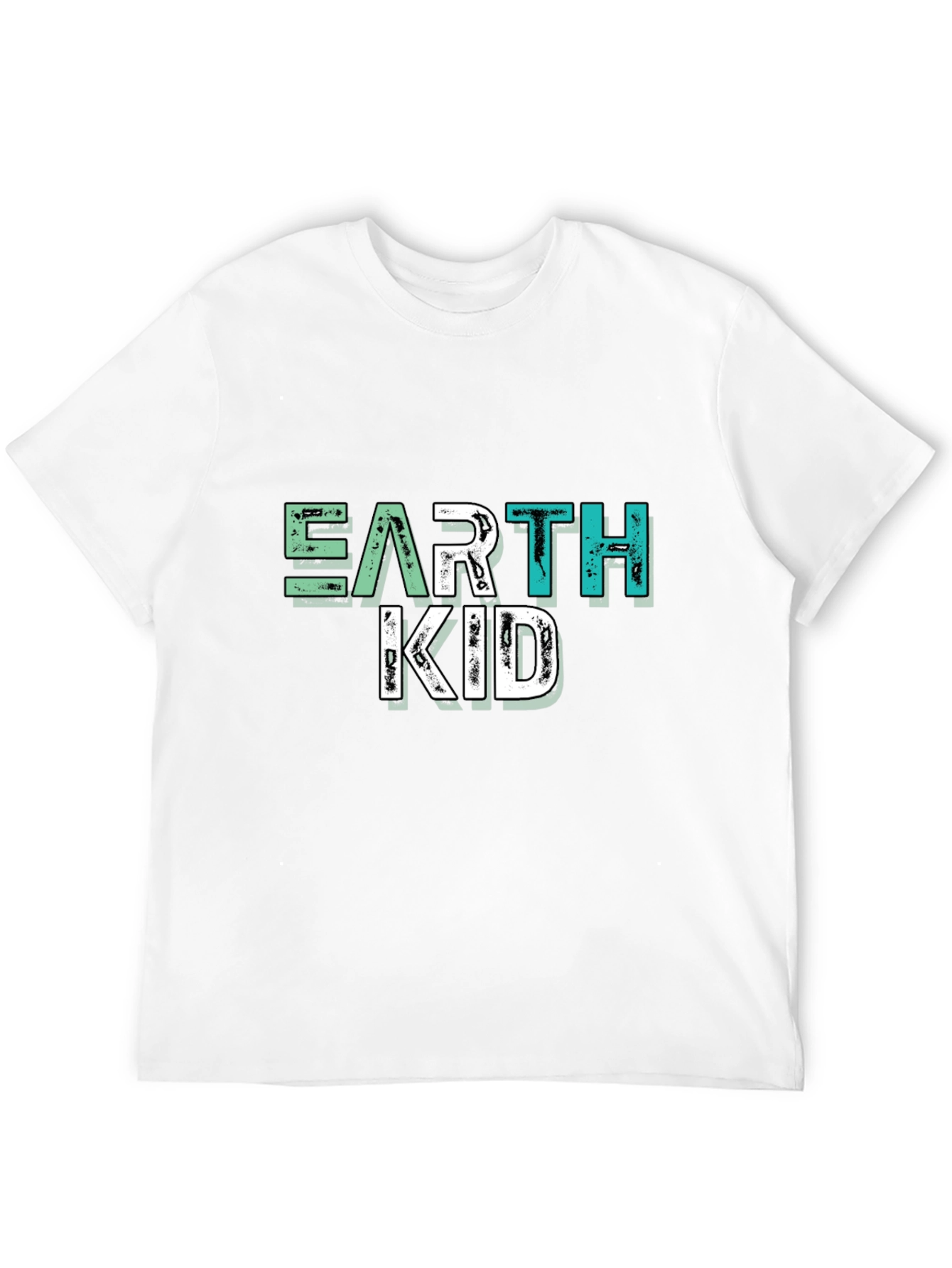 Earth Kid Graphic T-Shirt - Black