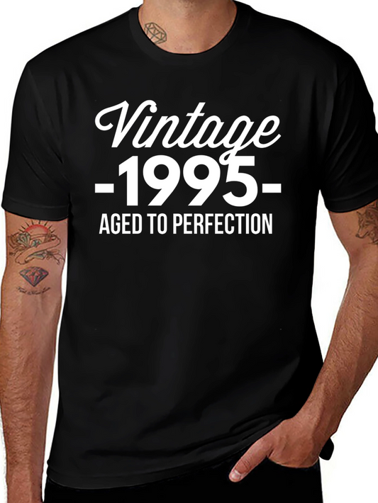 Vintage 1995 Aged to Perfection Graphic Tee
