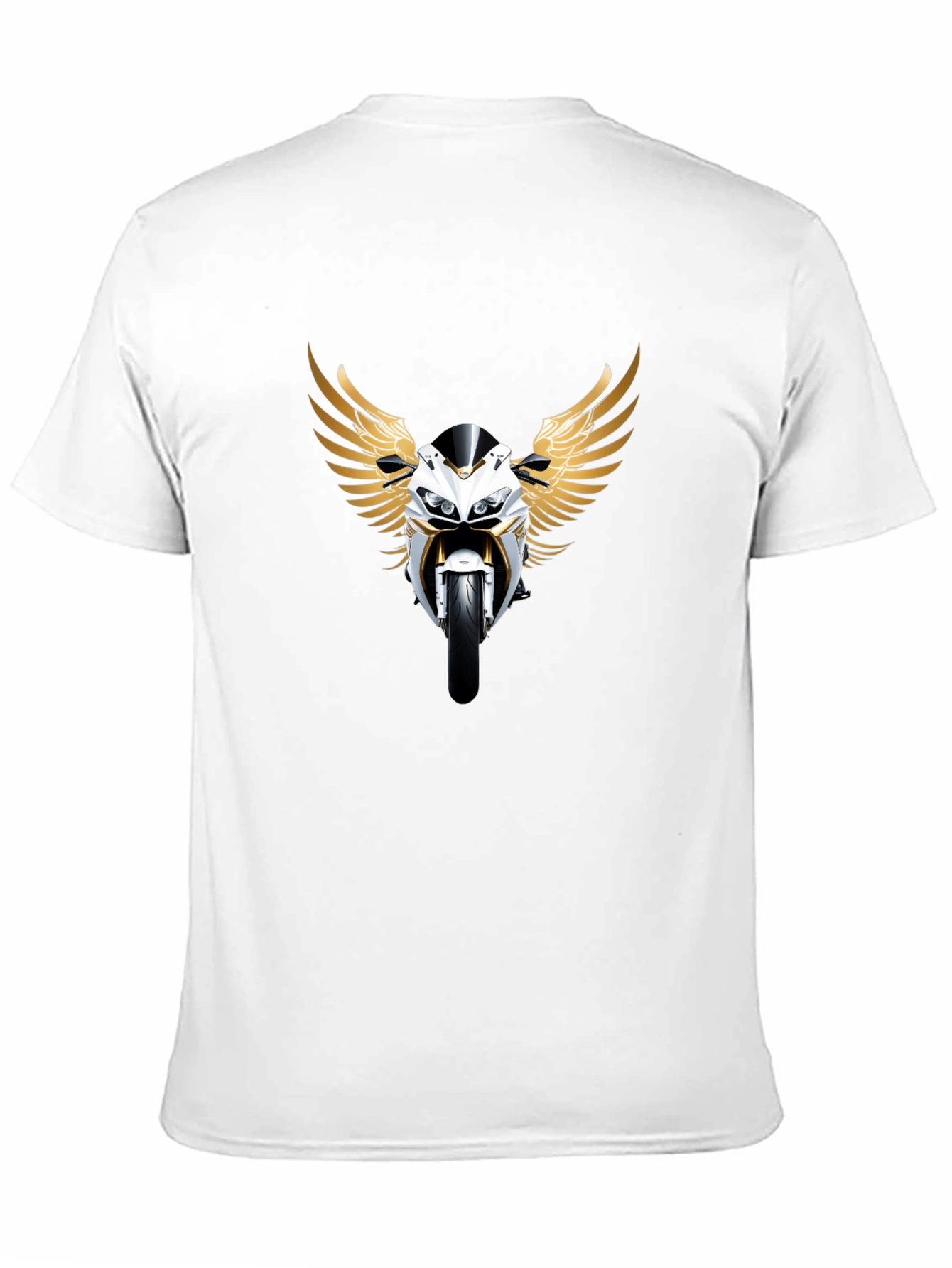 Motorcycle Wings Graphic Tee