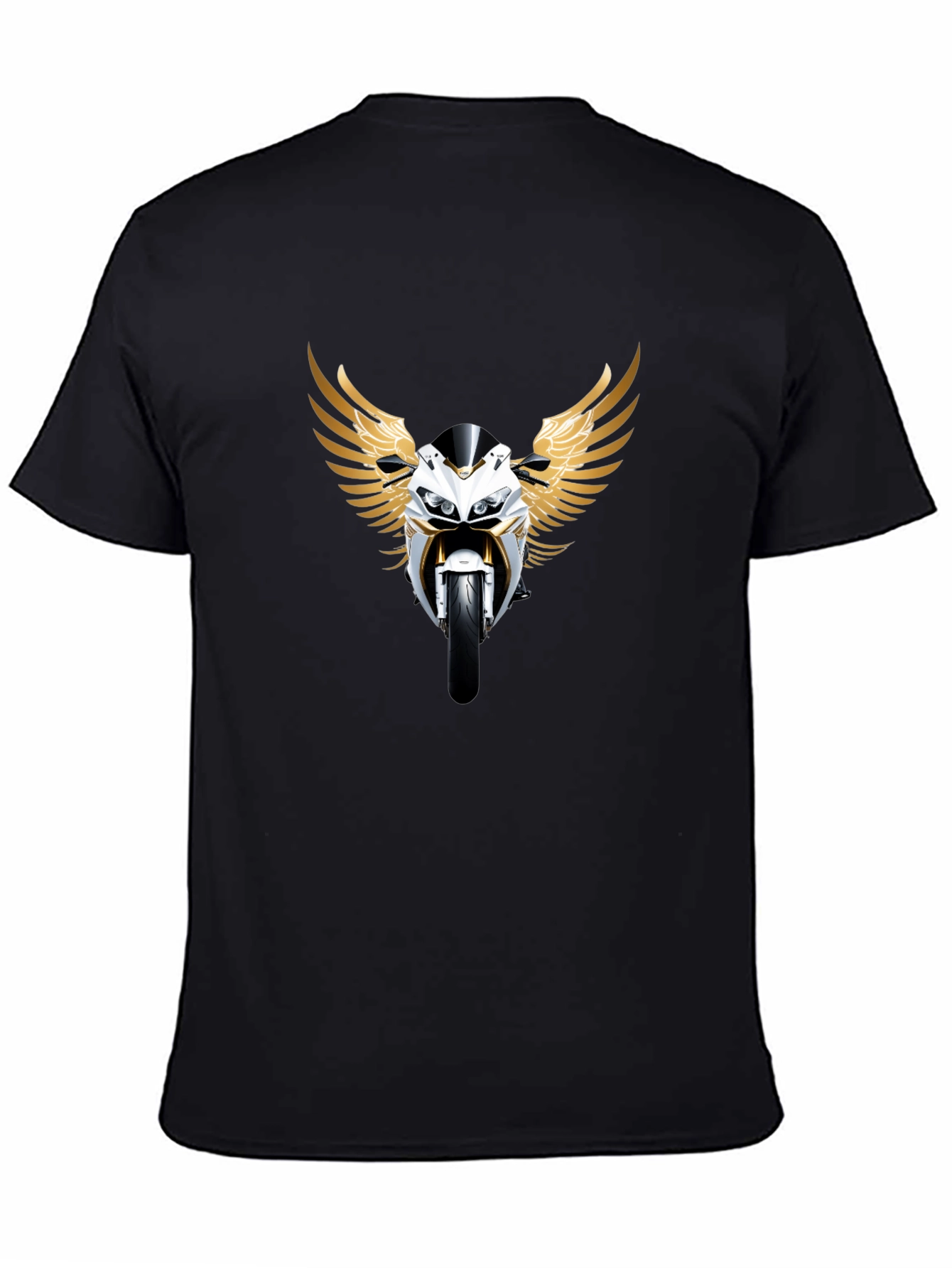 Motorcycle Wings Graphic Tee