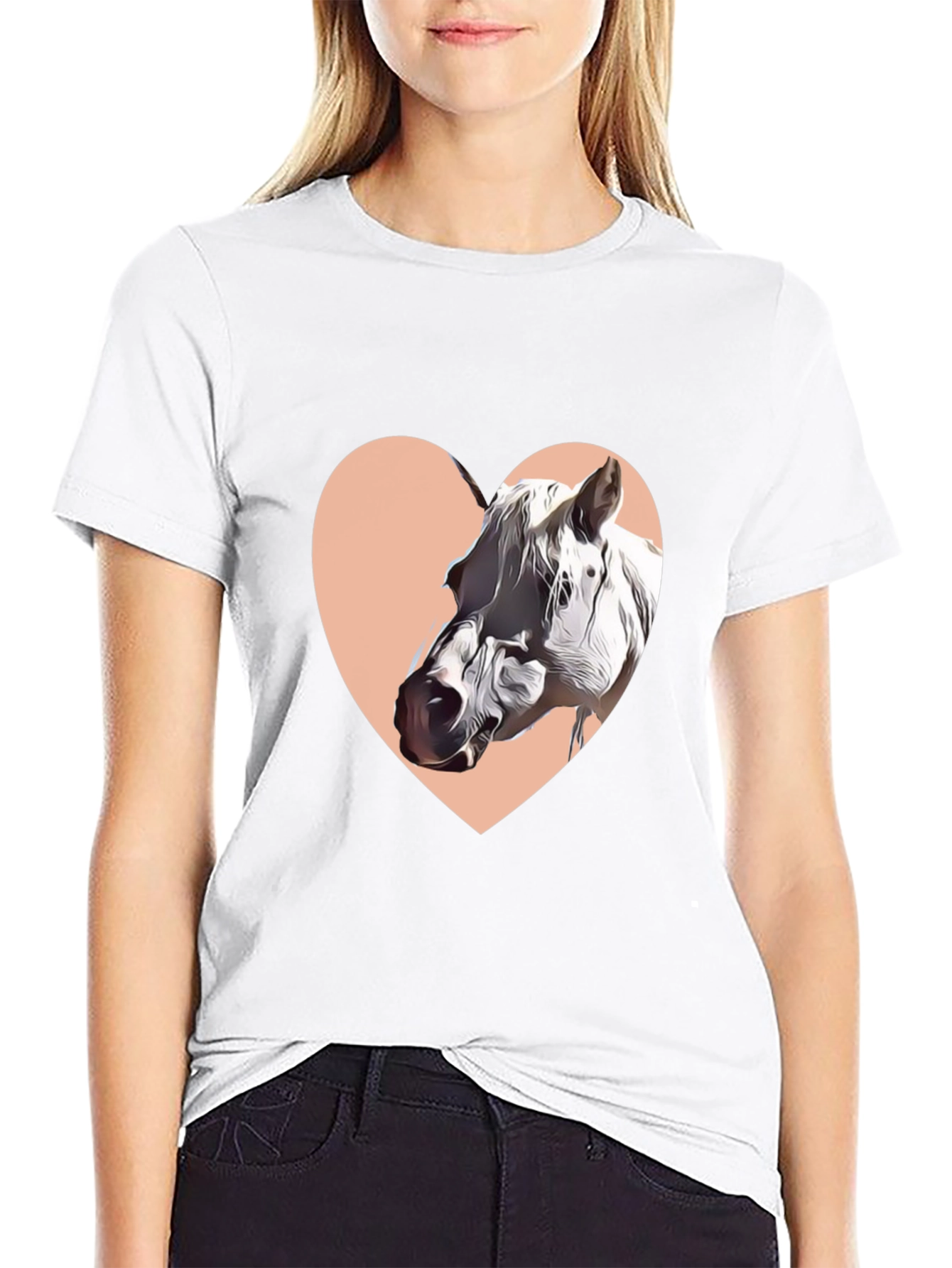 Horse Heart Graphic Tee - Unisex