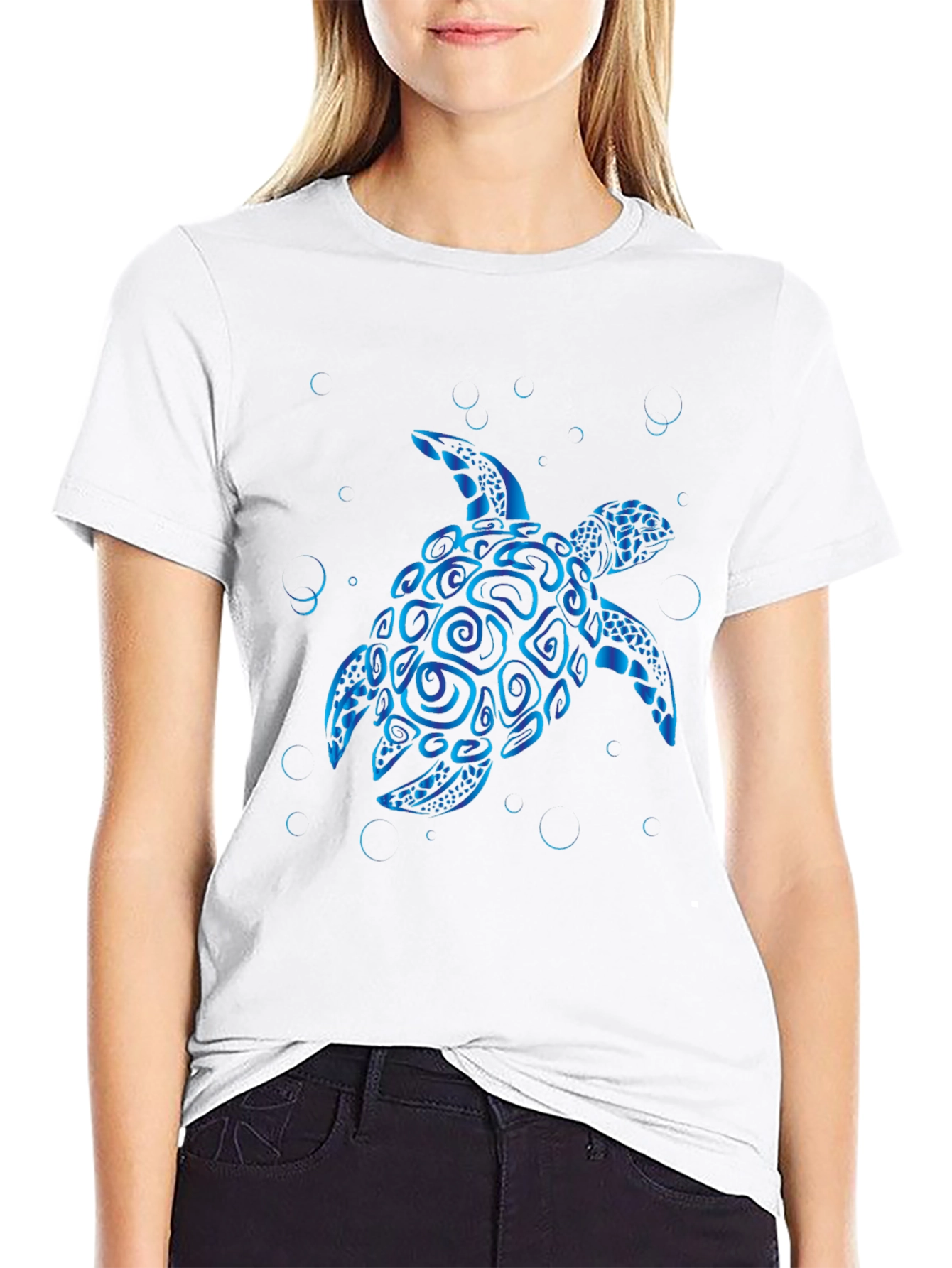 Sea Turtle Graphic Tee - Ocean Lover Shirt