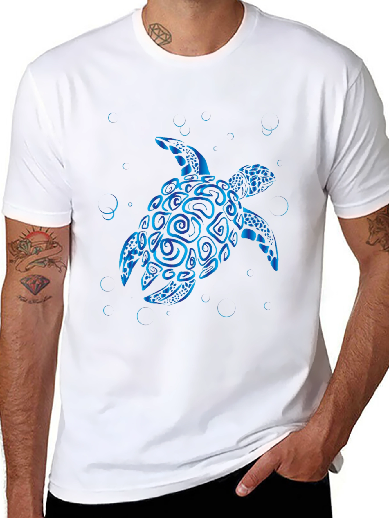 Sea Turtle Graphic Tee - Ocean Lover Shirt