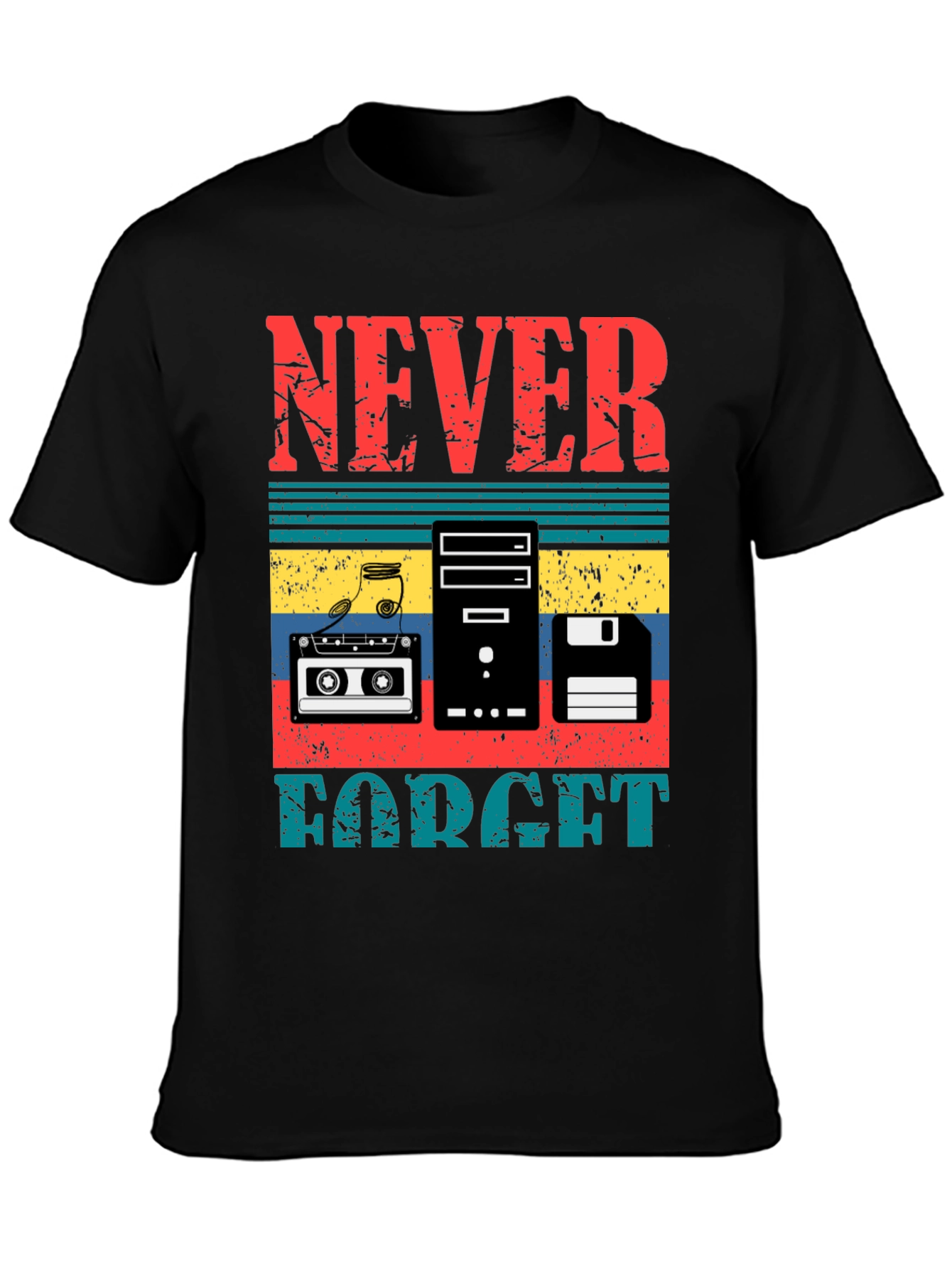 Retro Never Forget Graphic Tee