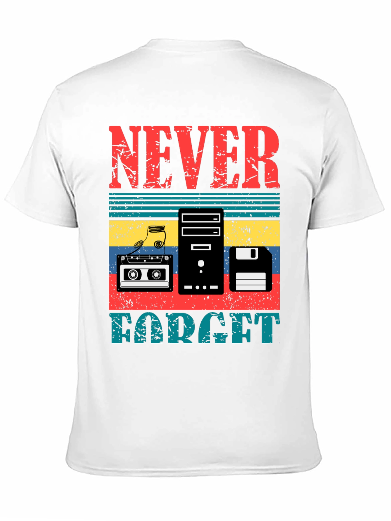 Retro Never Forget Graphic Tee
