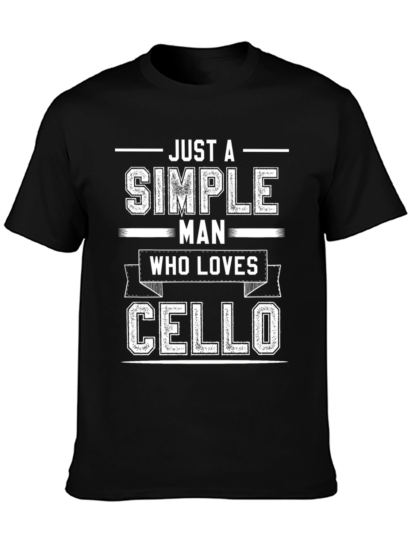 Simple Man Cello Graphic Tee