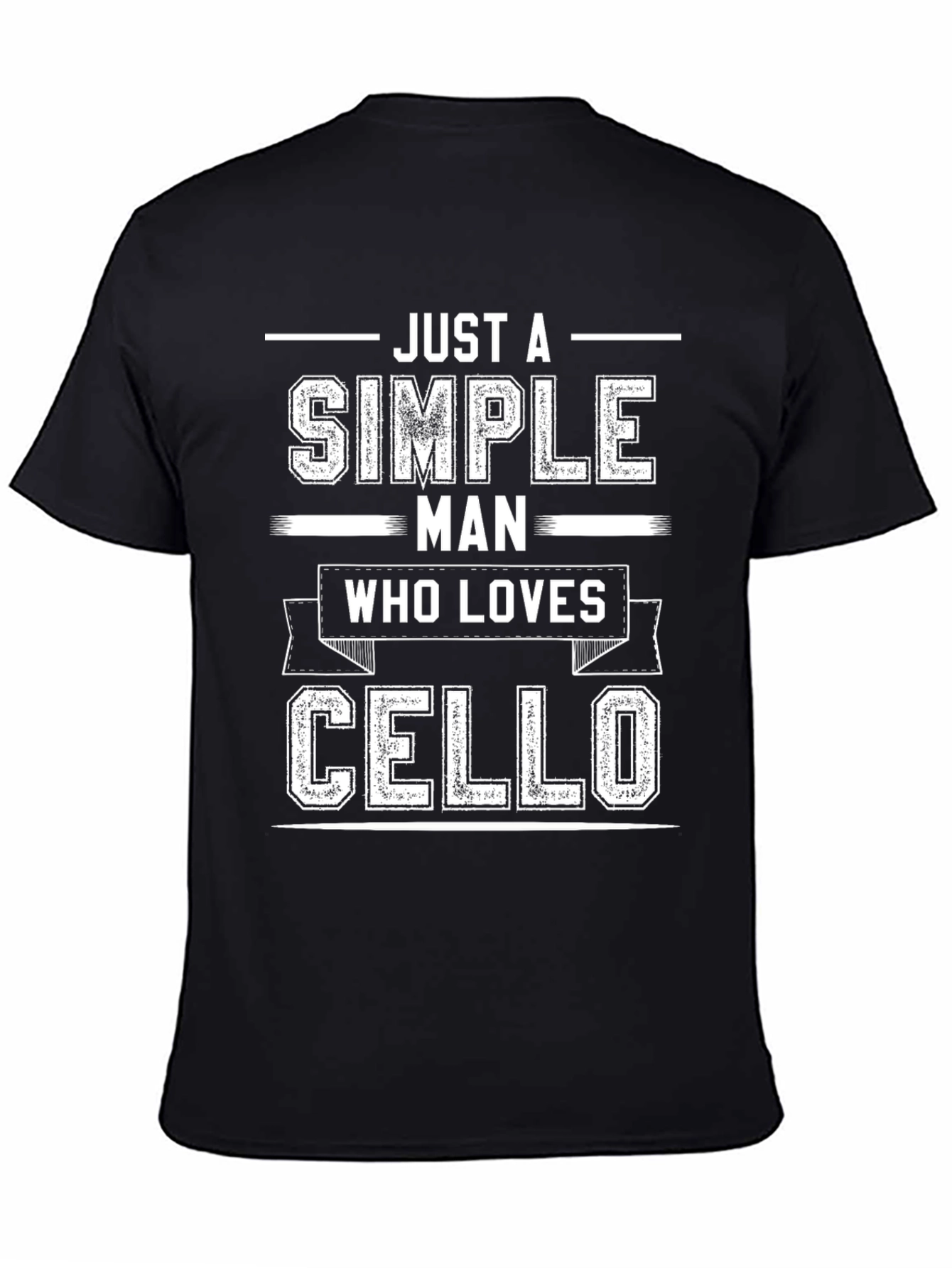 Simple Man Cello Graphic Tee