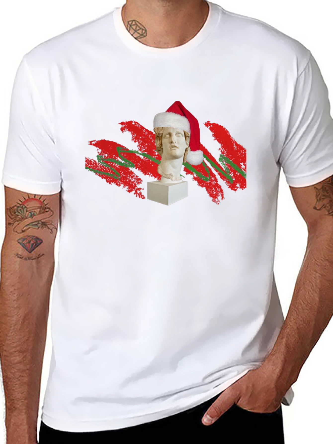 Christmas Bust Graphic Tee