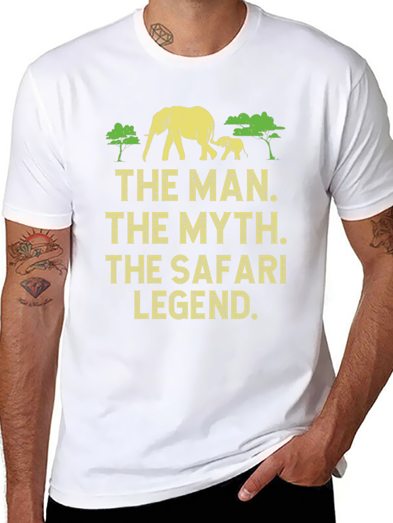 The Safari Legend Mens Graphic Tee