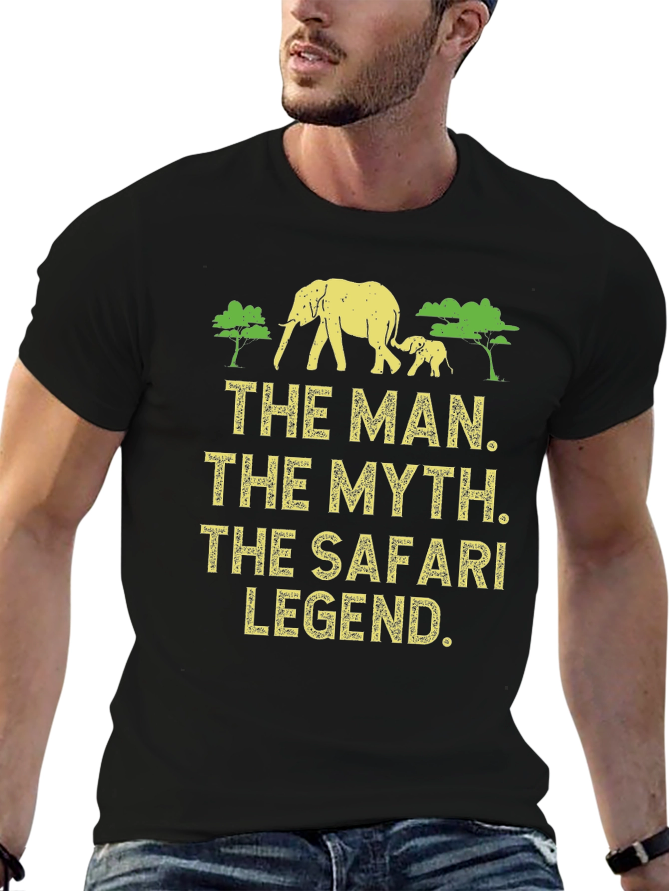 The Safari Legend Mens Graphic Tee