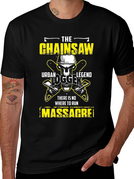 Chainsaw Massacre T-Shirt - Urban Logger Legend Tee
