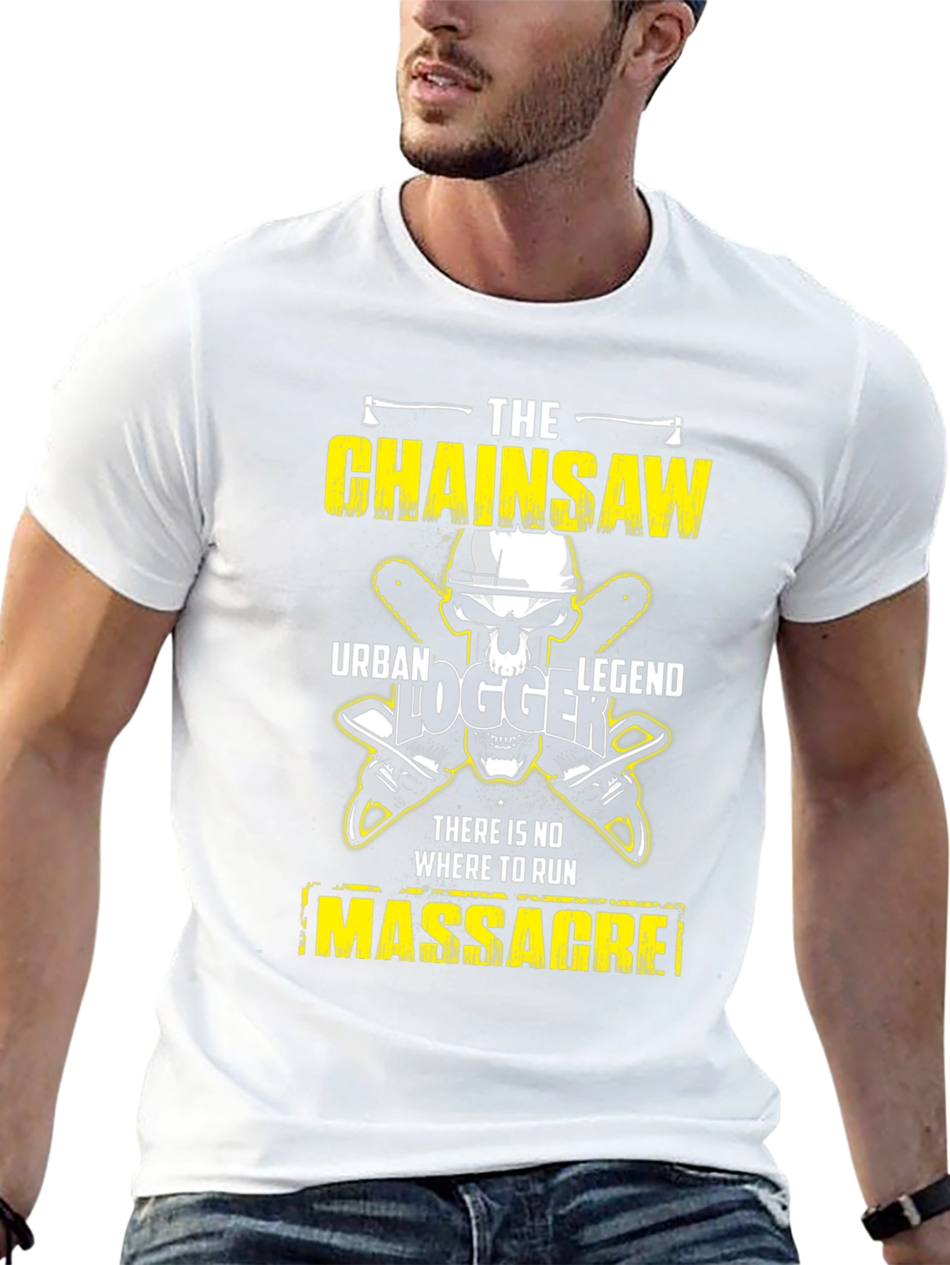 Chainsaw Massacre T-Shirt - Urban Logger Legend Tee